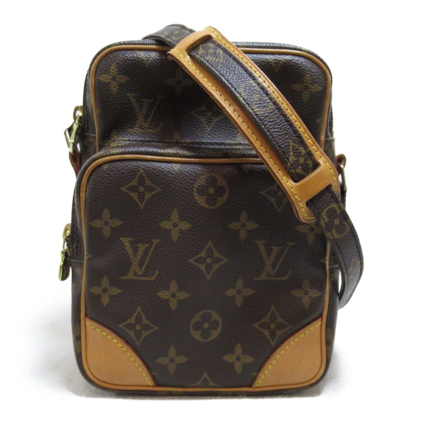 LOUIS VUITTON Monogram Amazon肩背袋啡色