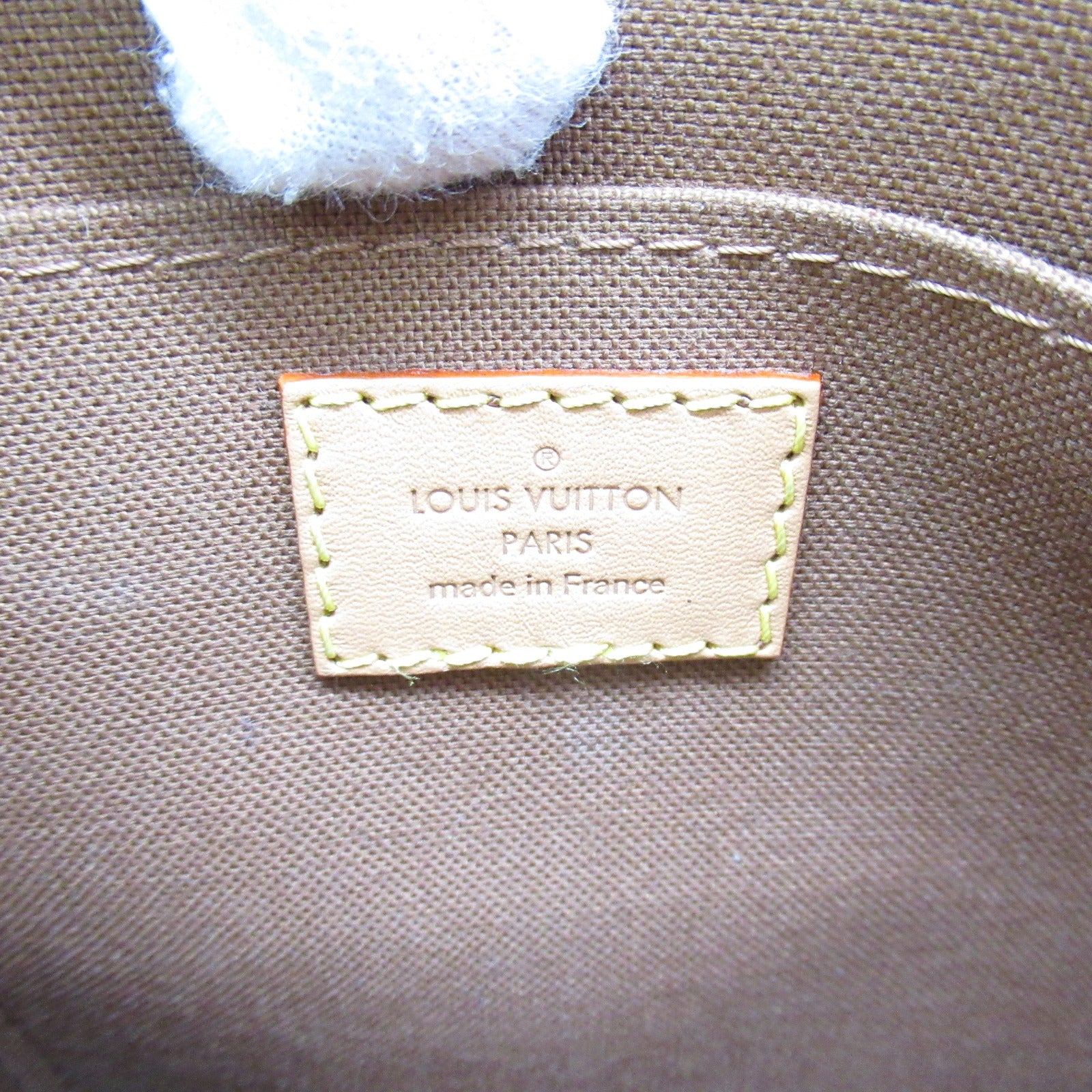 LOUIS VUITTON Monogram Petit Sac Plat手挽肩背兩用袋