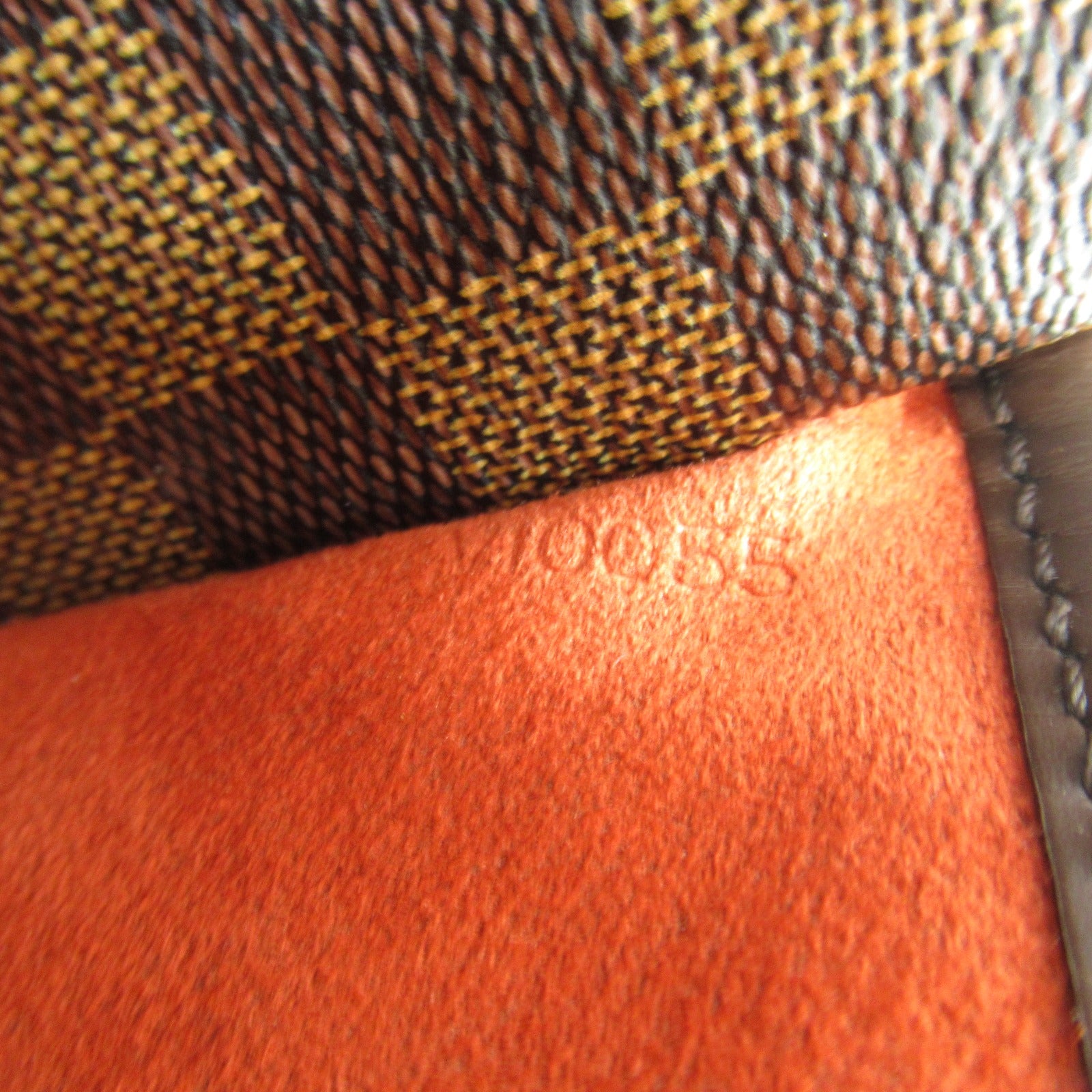 LOUIS VUITTON Damier Ipanema PM金扣肩背袋啡色