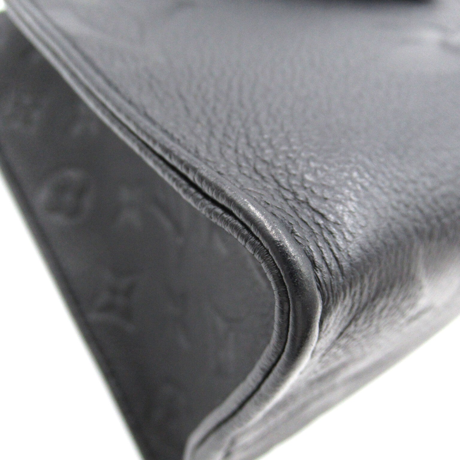 LOUIS VUITTON Monogram Empreinte OnTheGo PM手挽肩背兩用袋Noir/黑色