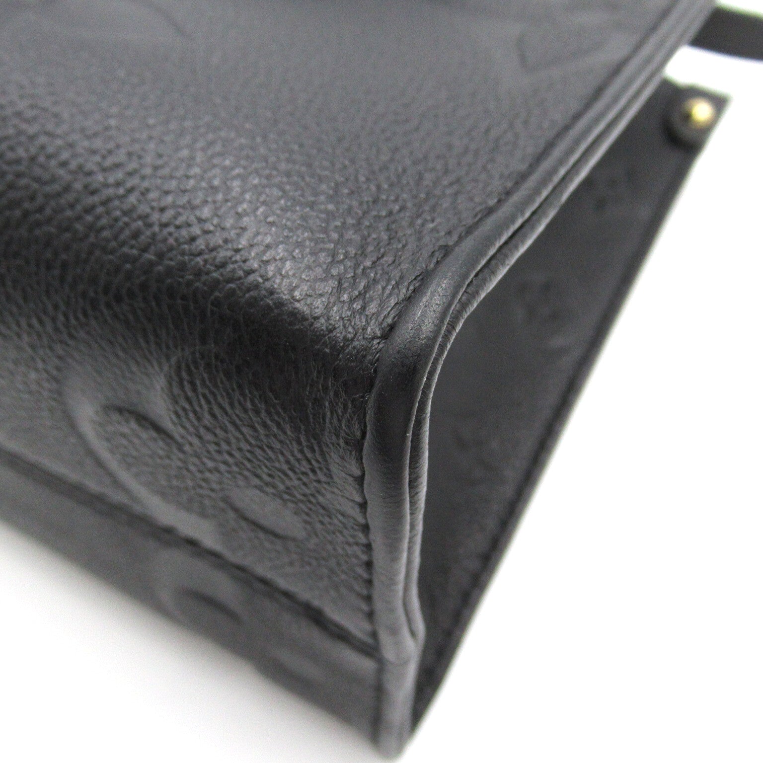 LOUIS VUITTON Monogram Empreinte OnTheGo PM手挽肩背兩用袋Noir/黑色