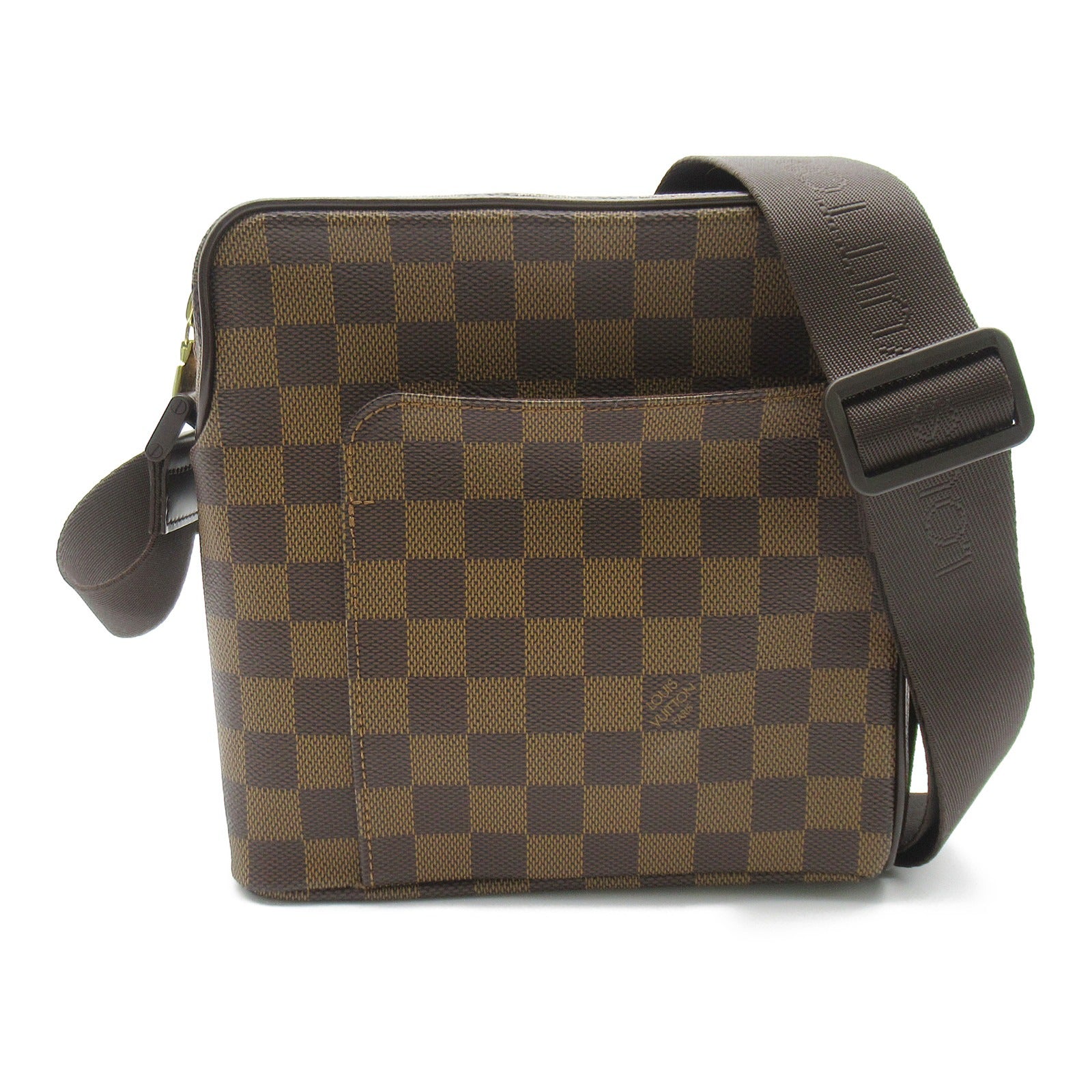 LOUIS VUITTON Damier Olav PM肩背袋啡色