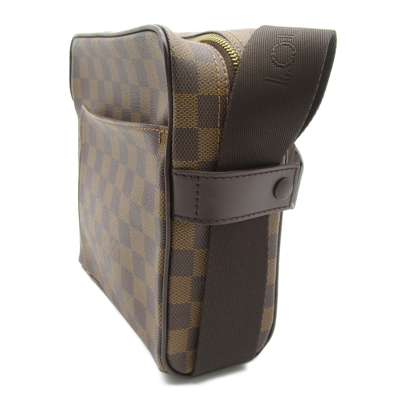 LOUIS VUITTON Damier Olav PM肩背袋啡色