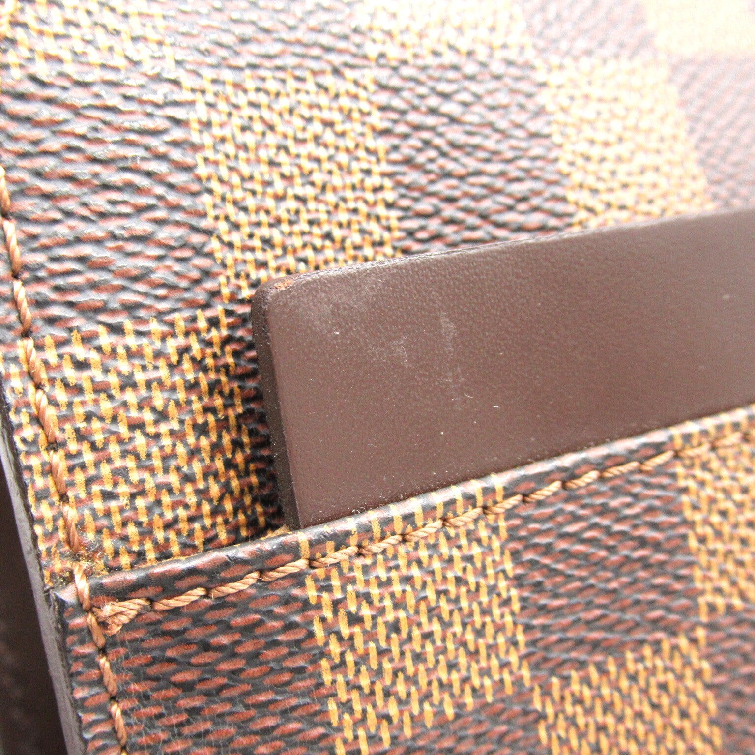 LOUIS VUITTON Damier Saint Louis手拿包啡色