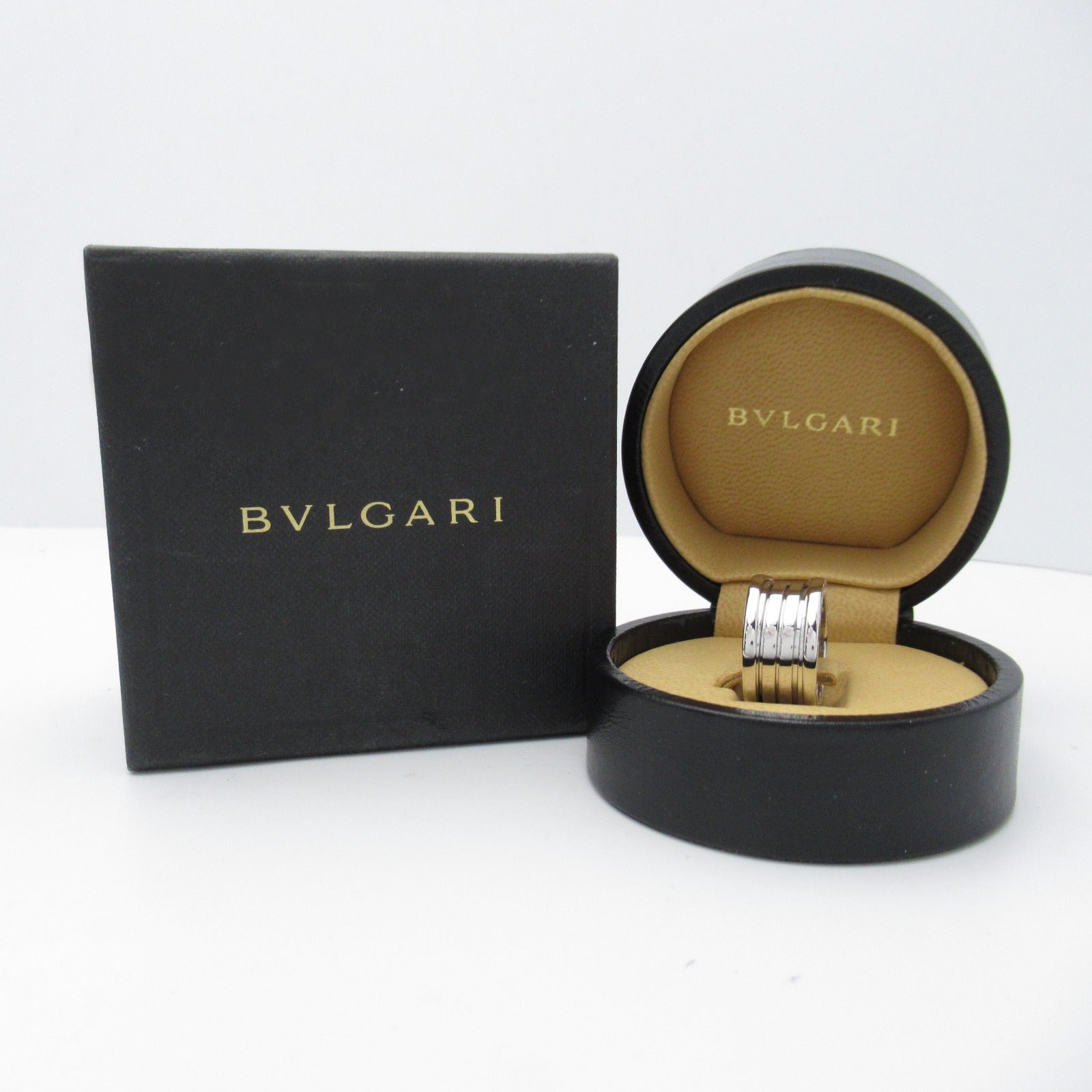 BVLGARI 18K白金B-zero1戒指BVLGARI＃52/US#5.75