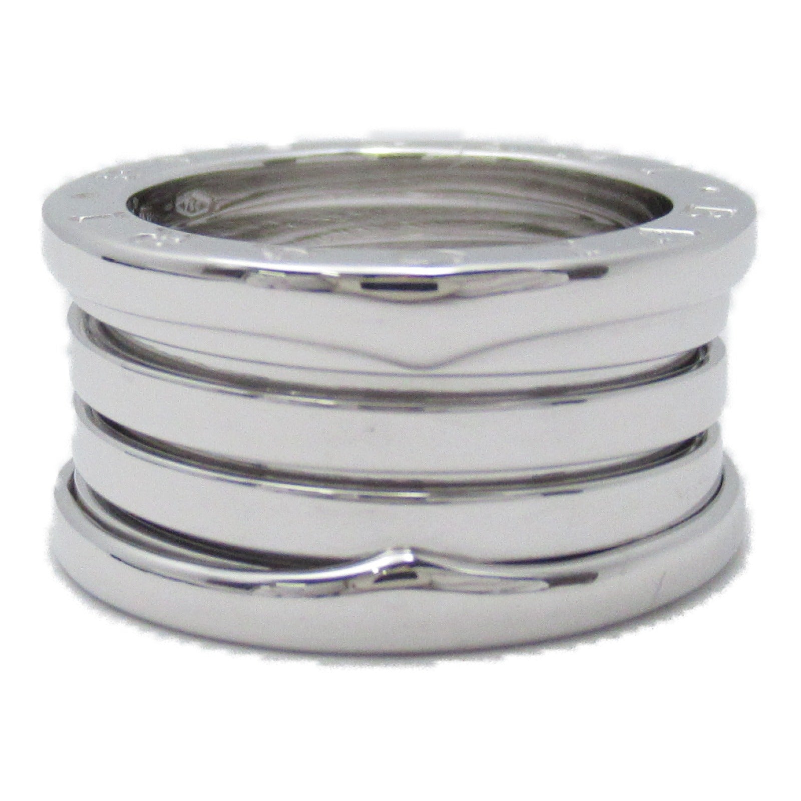BVLGARI 18K白金B-zero1戒指BVLGARI＃52/US#5.75
