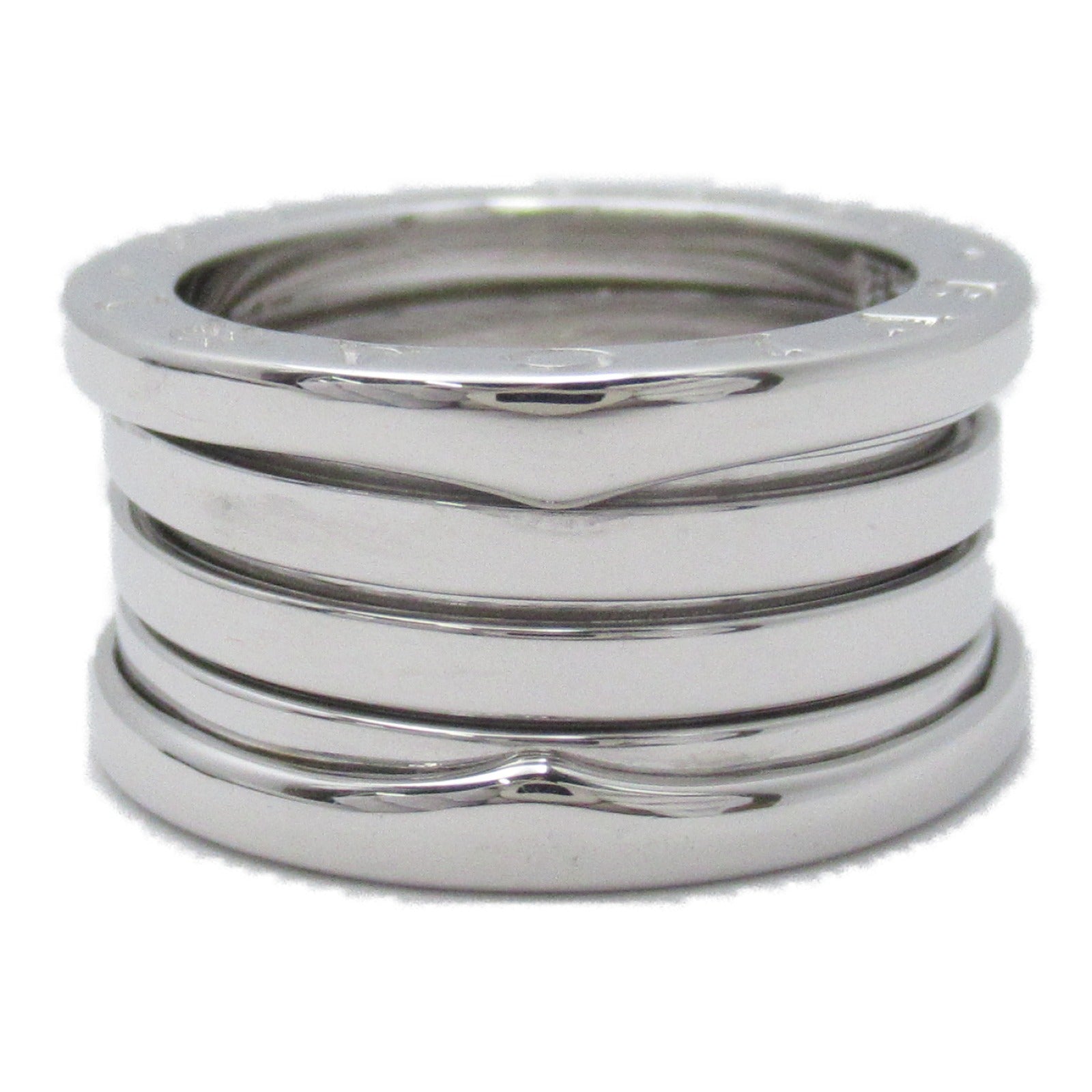 BVLGARI 18K白金B-zero1戒指BVLGARI＃52/US#5.75