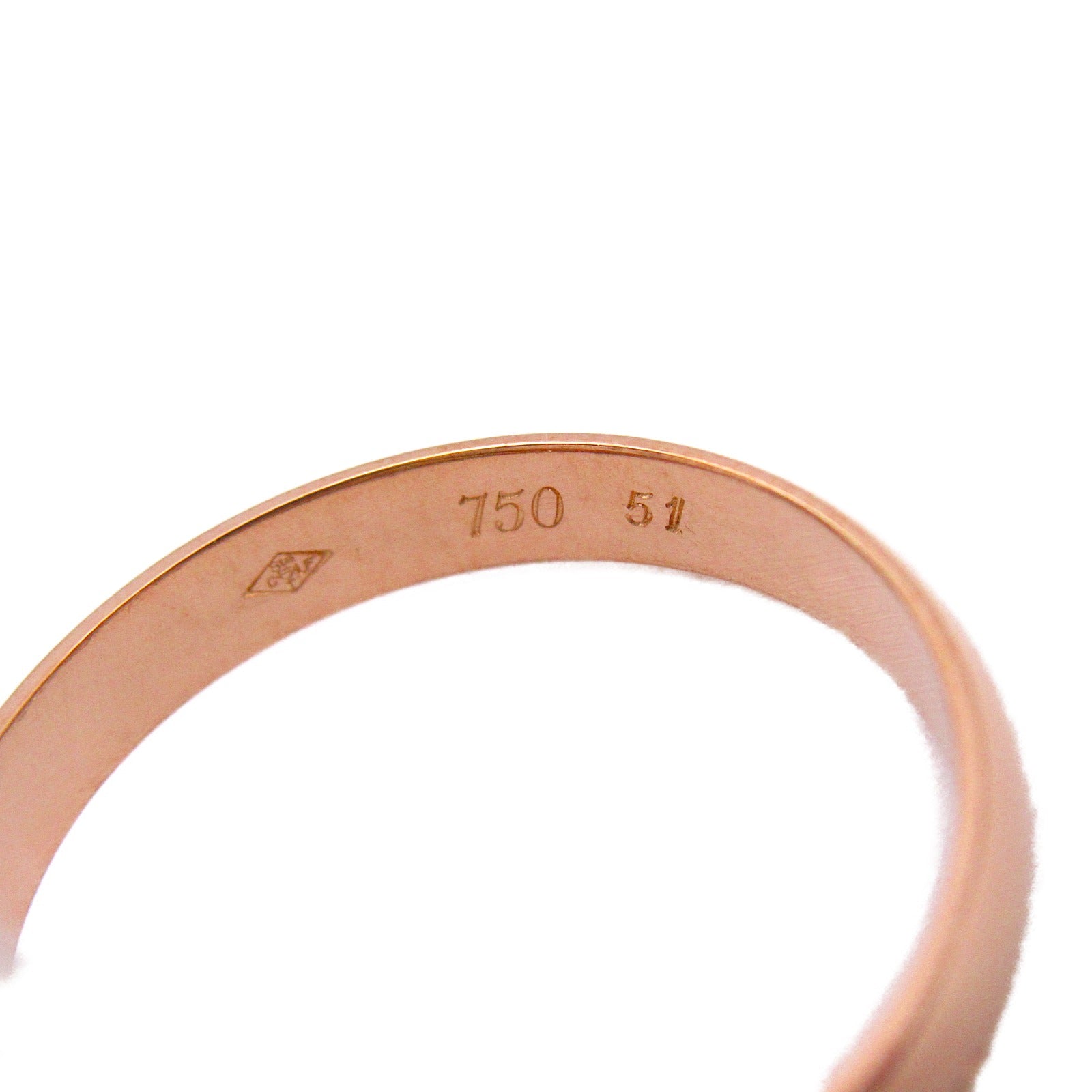 CARTIER 18K白金/黃金/玫瑰金Trinity Ring戒指Cartier#51/US#5.75
