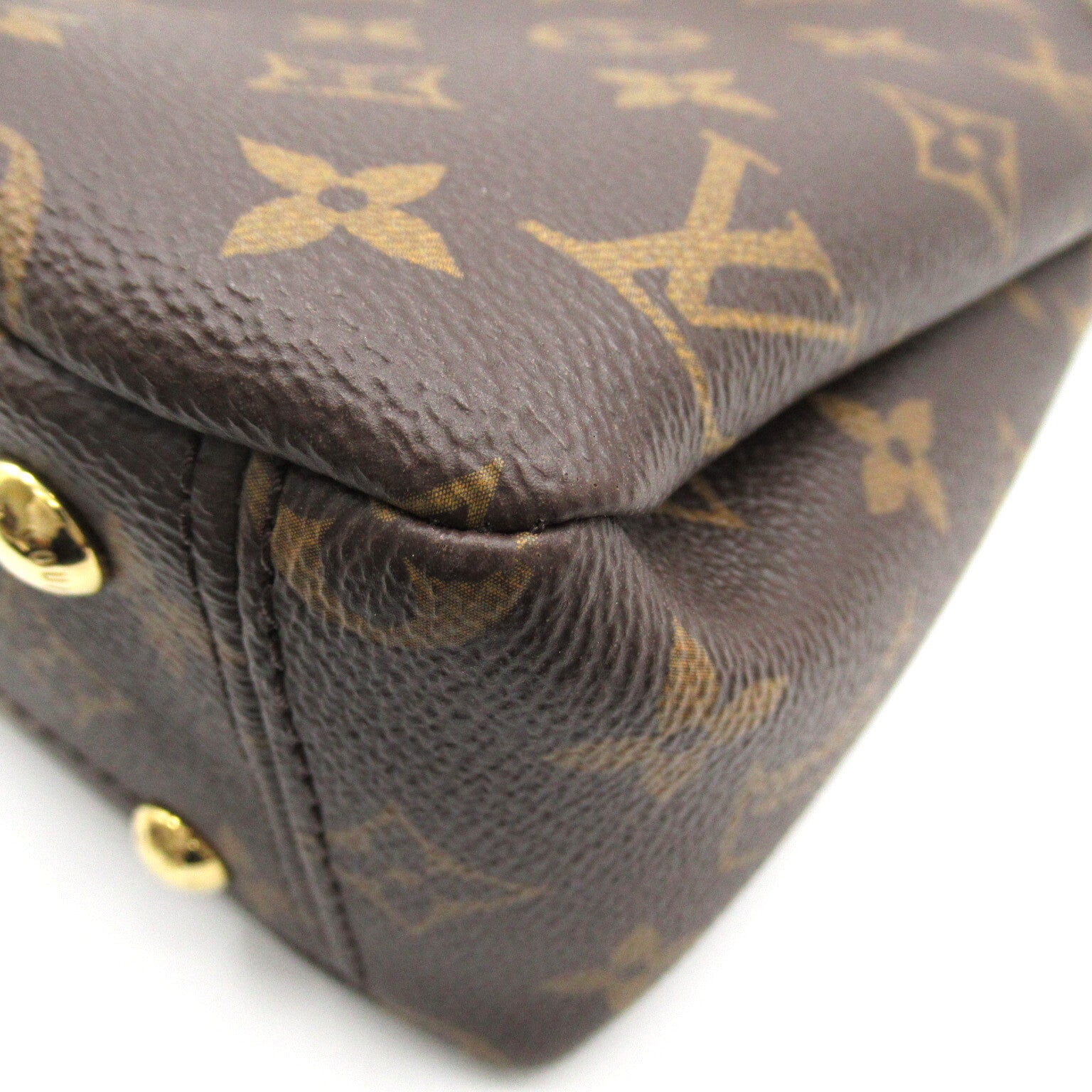 LOUIS VUITTON Monogram Pallas BB手挽肩背兩用袋啡色