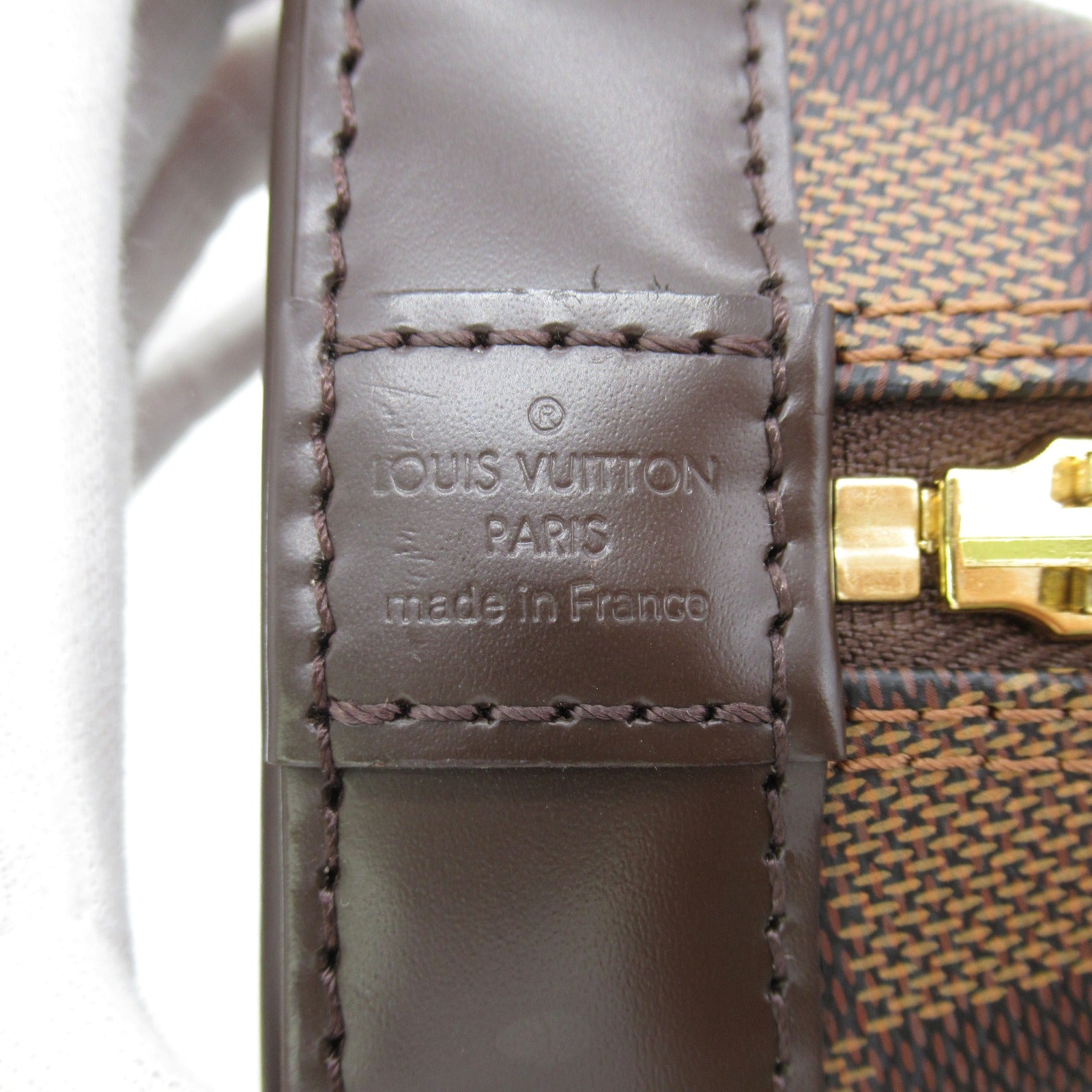 LOUIS VUITTON Damier Alma BB手挽肩背兩用袋啡色