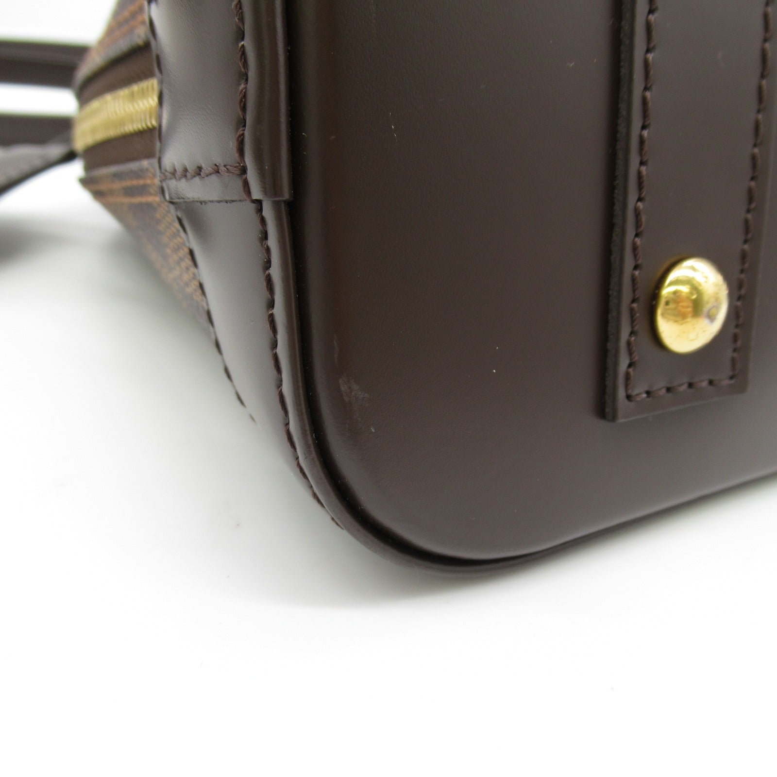 LOUIS VUITTON Damier Alma BB手挽肩背兩用袋啡色