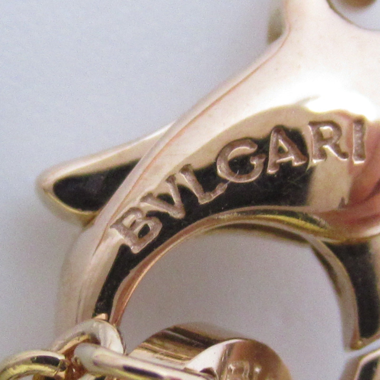 BVLGARI 18K玫瑰金B-zero1 Necklace