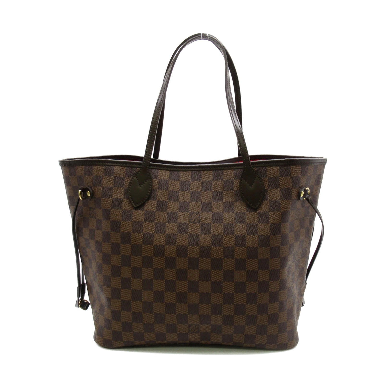 LOUIS VUITTON Damier Neverfull MM手挽袋/肩背袋啡色