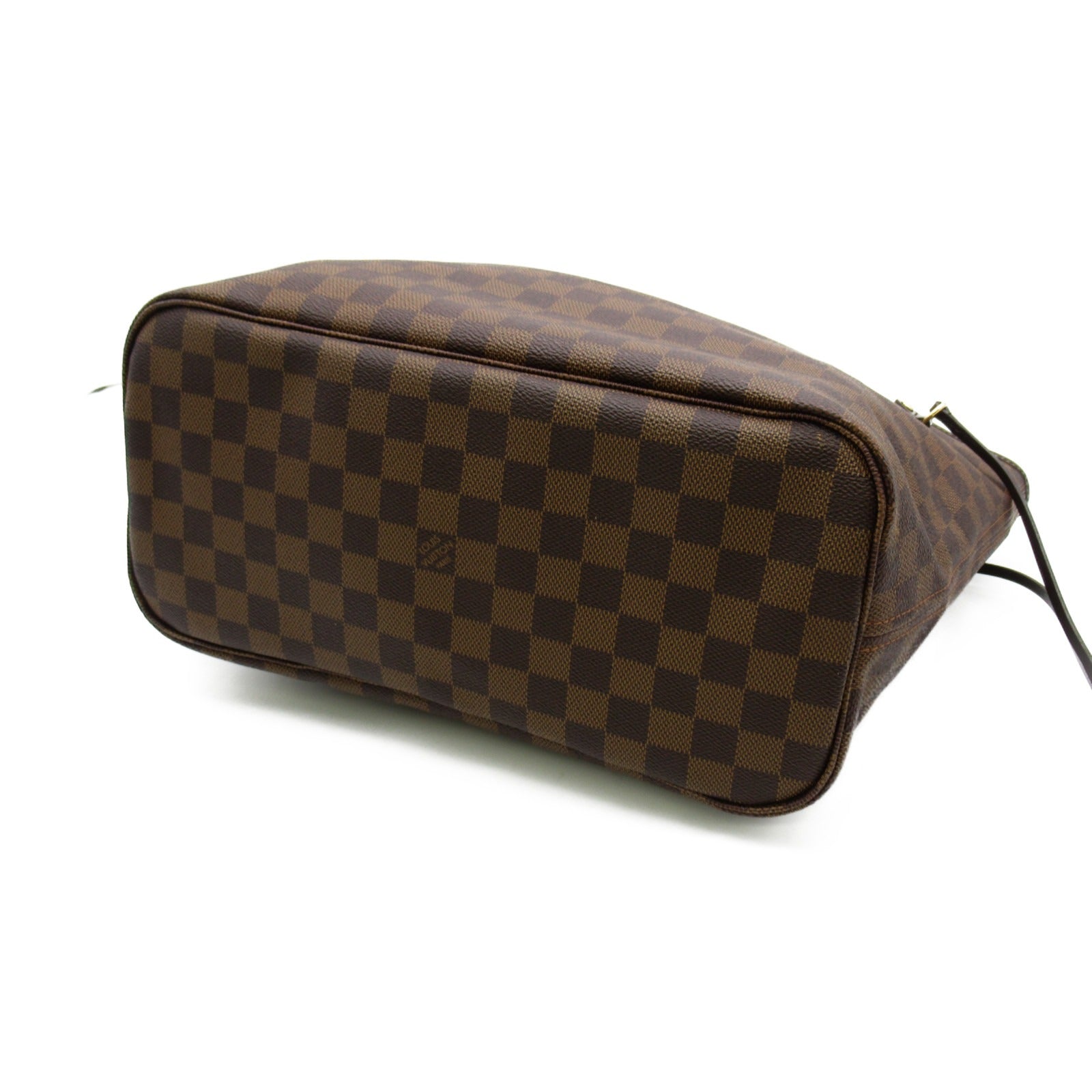 LOUIS VUITTON Damier Neverfull MM手挽袋/肩背袋啡色