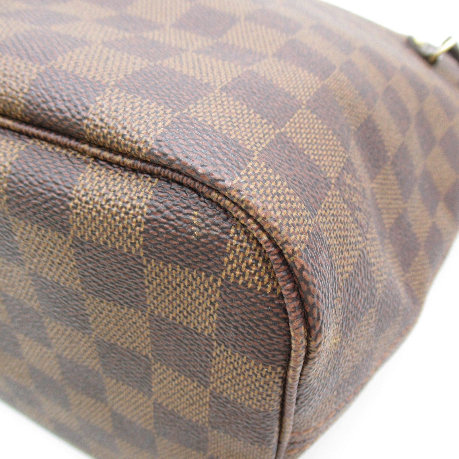 LOUIS VUITTON Damier Neverfull MM手挽袋/肩背袋啡色