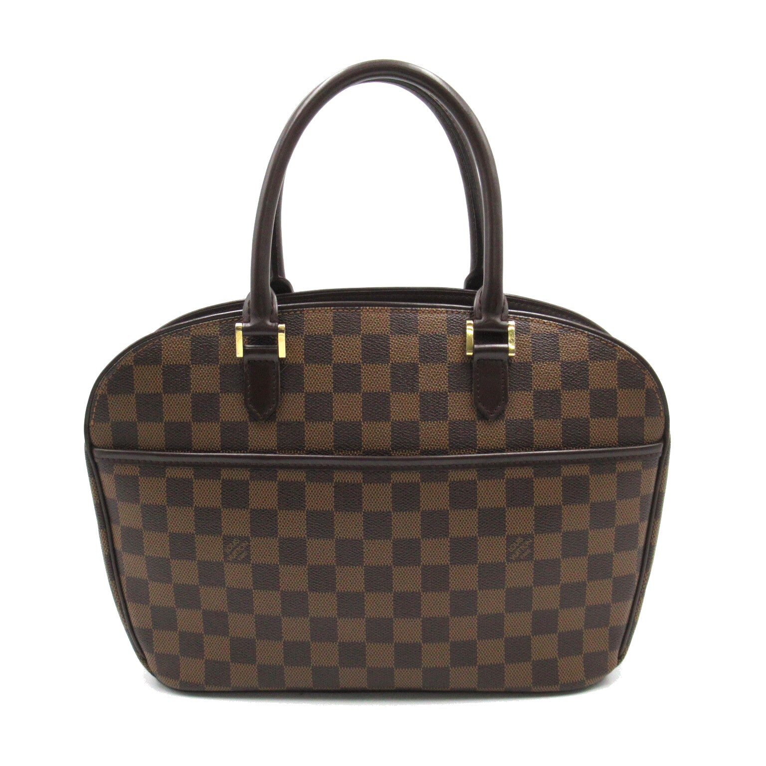 LOUIS VUITTON Damier Sarria Horizontal手挽袋啡色