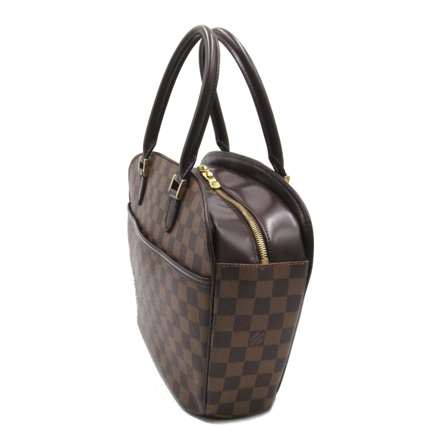 LOUIS VUITTON Damier Sarria Horizontal手挽袋啡色