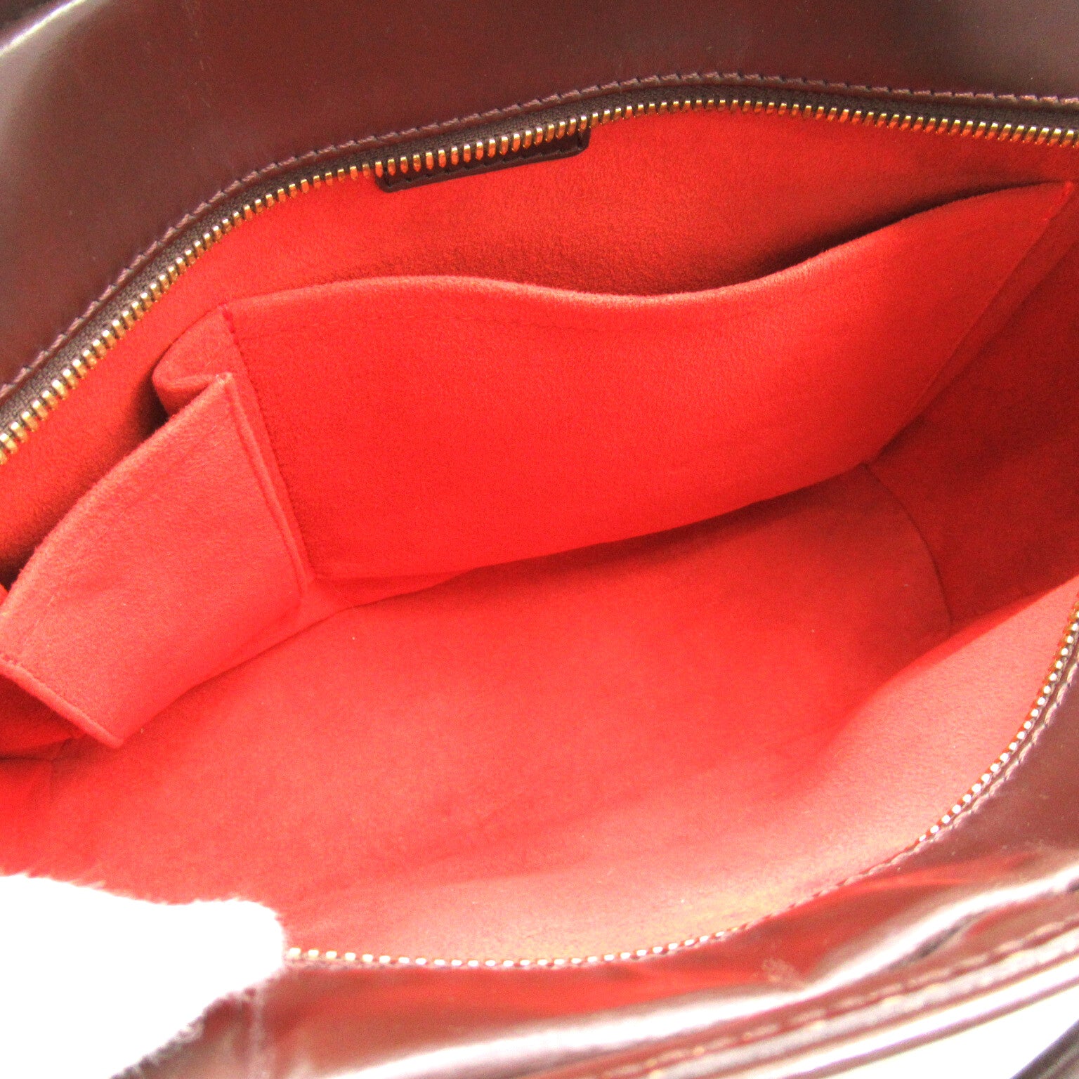 LOUIS VUITTON Damier Sarria Horizontal手挽袋啡色