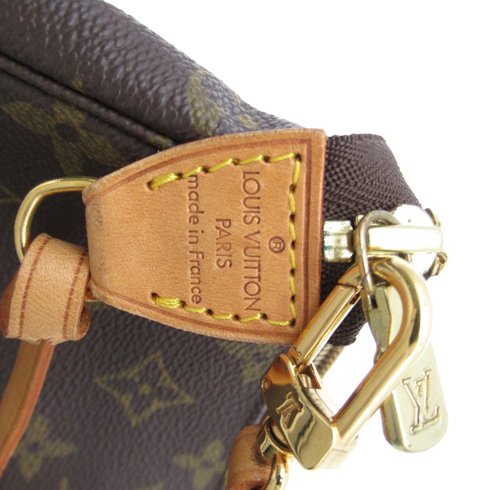 LOUIS VUITTON 【激減優惠】Monogram Pochette Accessoires手挽袋啡色