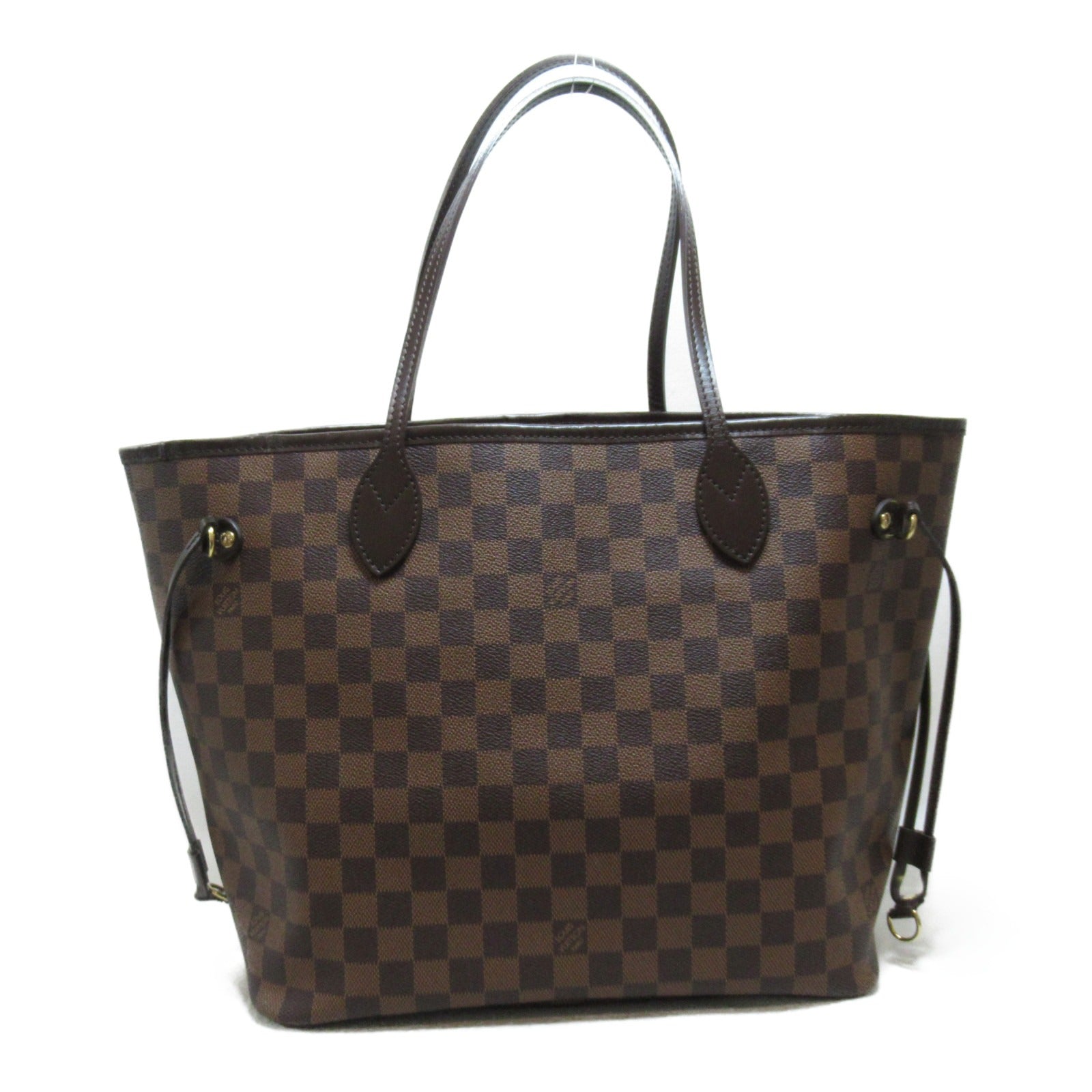 LOUIS VUITTON Damier Neverfull MM手挽袋/肩背袋啡色