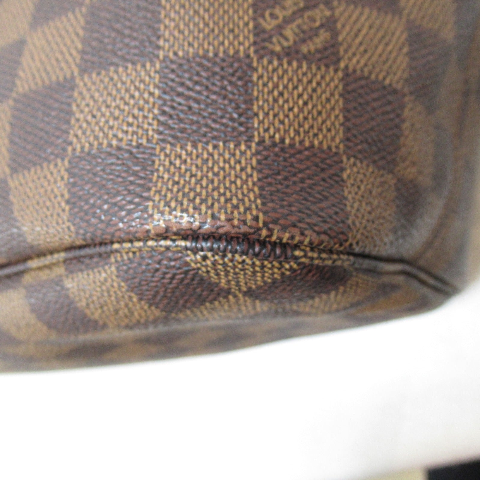 LOUIS VUITTON Damier Neverfull MM手挽袋/肩背袋啡色