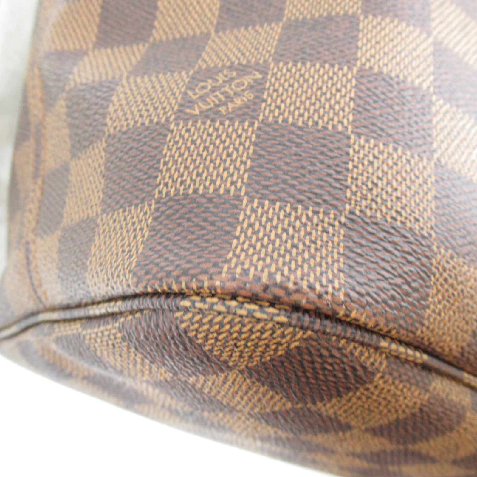 LOUIS VUITTON Damier Neverfull MM手挽袋/肩背袋啡色