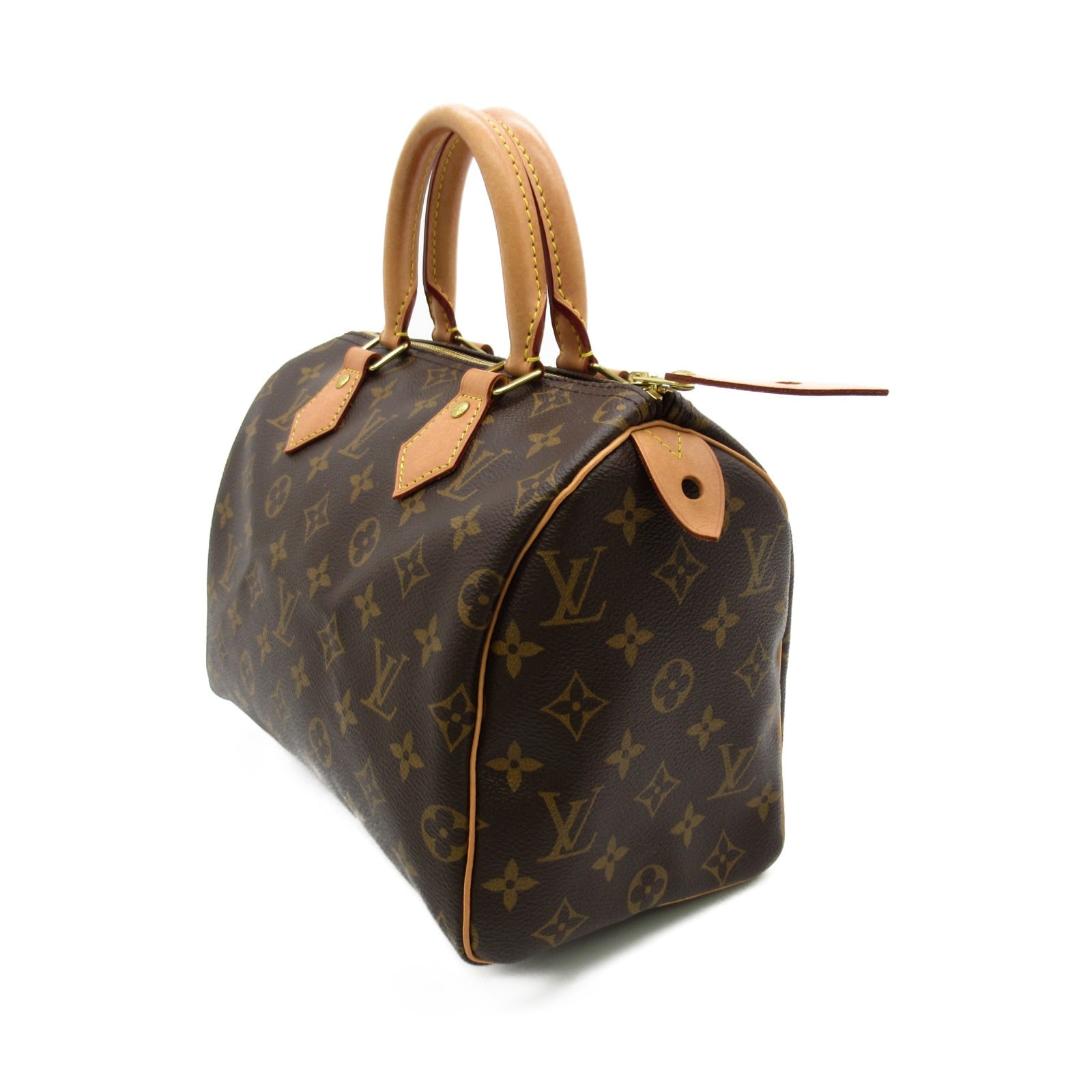 LOUIS VUITTON Monogram Speedy 25手挽袋啡色