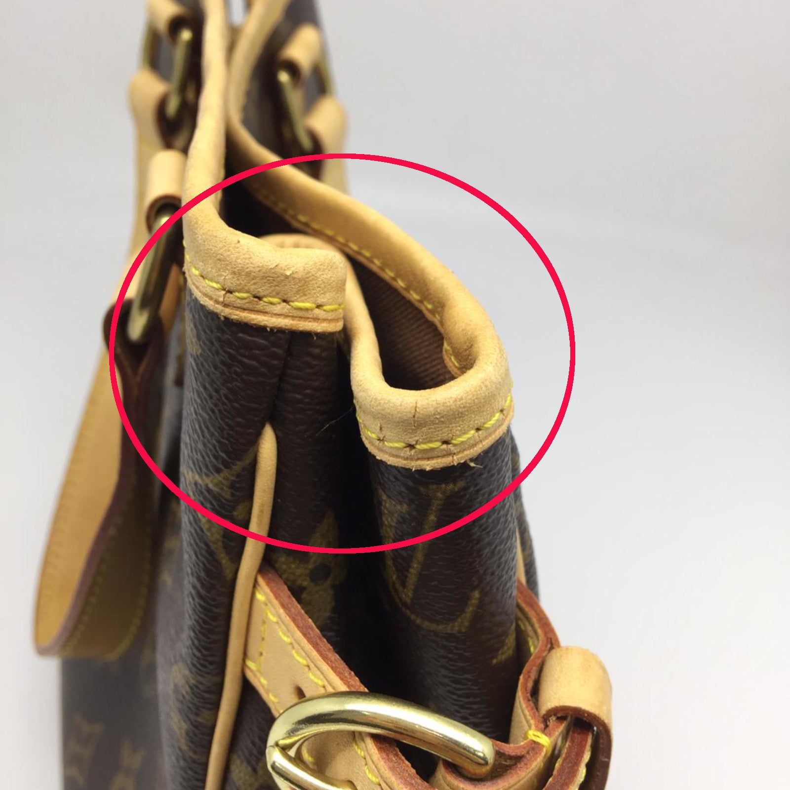 LOUIS VUITTON Monogram Batignolles手挽袋啡色