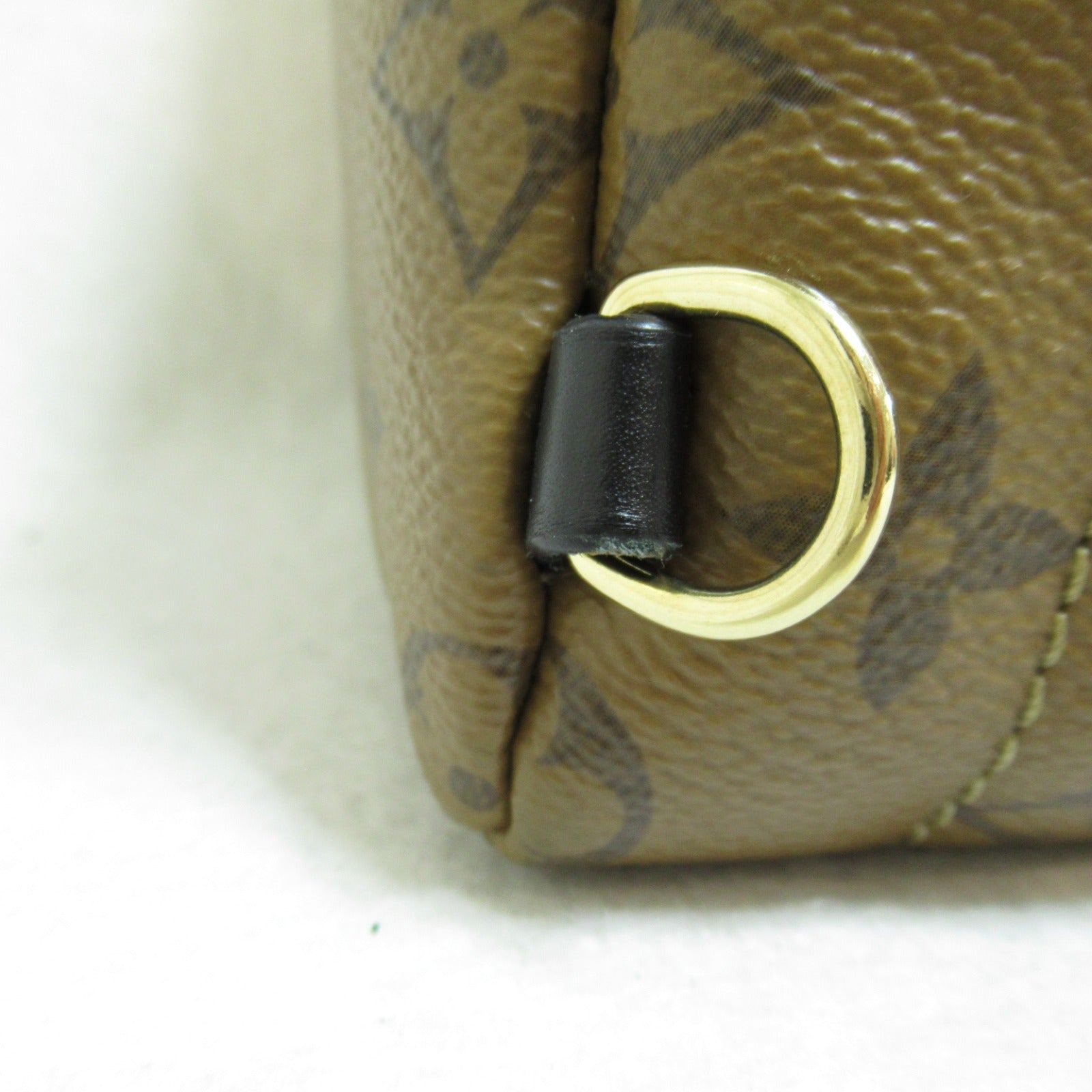 LOUIS VUITTON Monogram Reverse Palm Springs Mini背包啡色