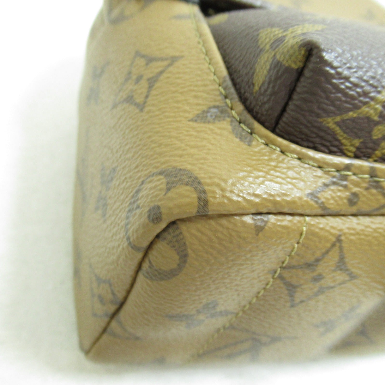 LOUIS VUITTON Monogram Reverse Palm Springs Mini背包啡色