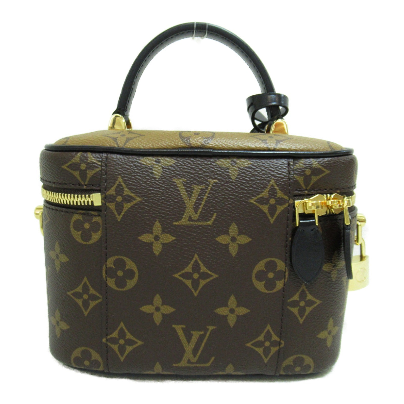 LOUIS VUITTON Monogram Vanity NV PM手挽肩背兩用啡色袋
