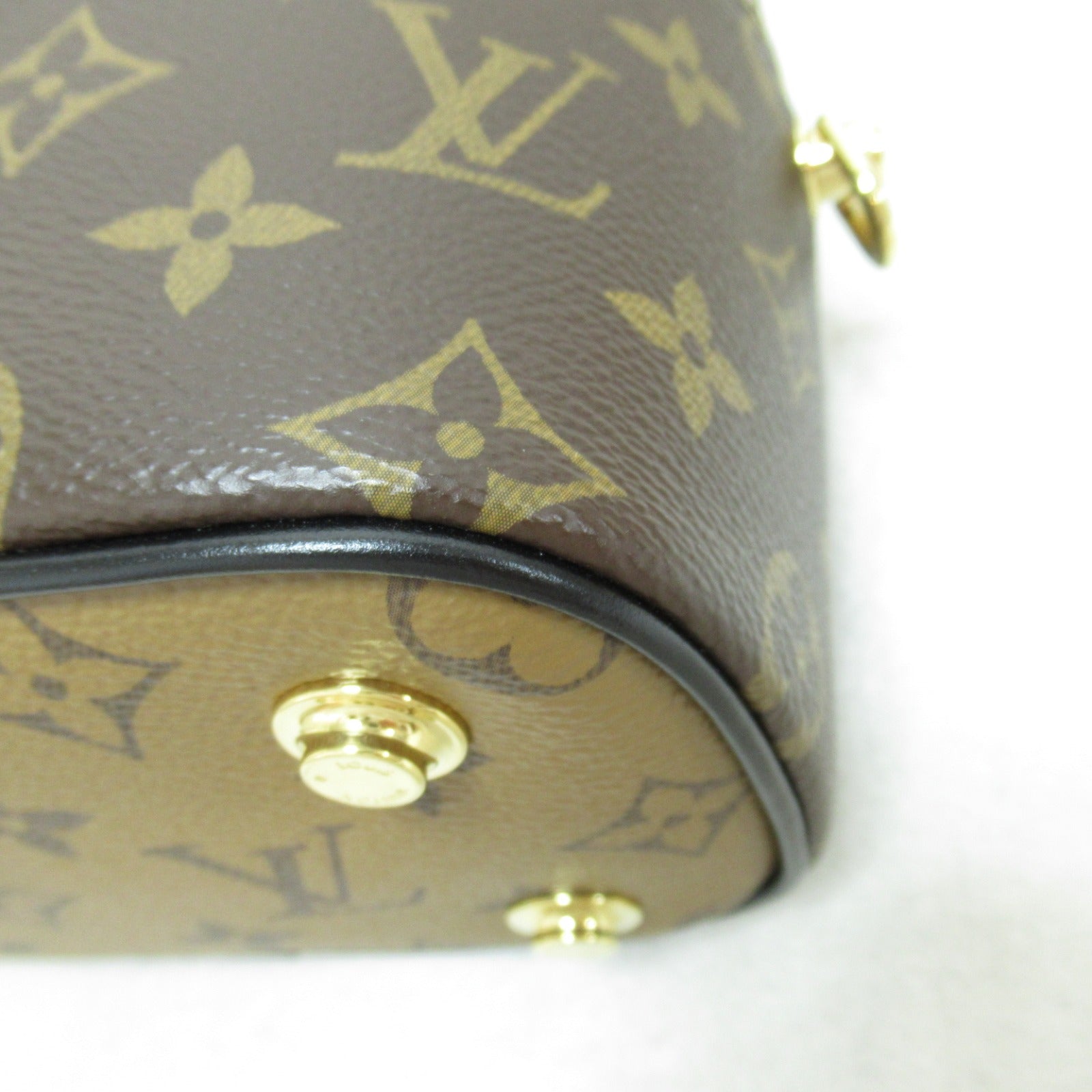 LOUIS VUITTON Monogram Vanity NV PM手挽肩背兩用啡色袋