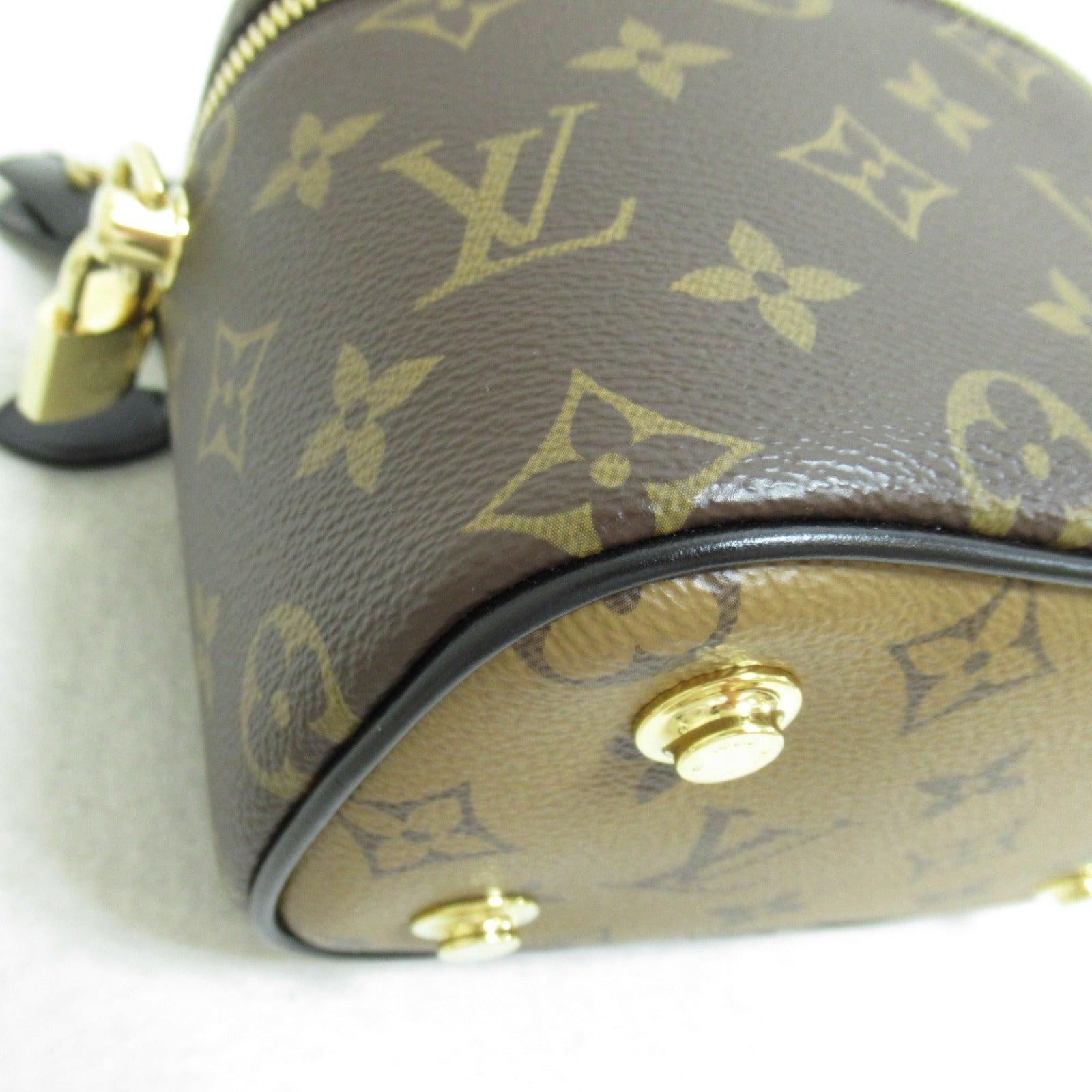 LOUIS VUITTON Monogram Vanity NV PM手挽肩背兩用啡色袋