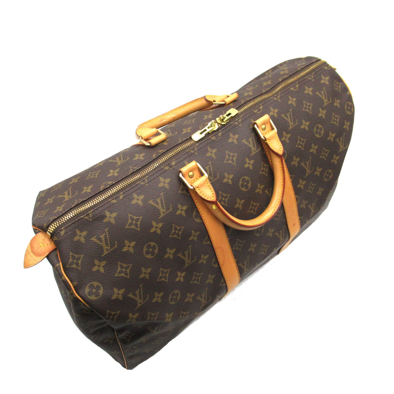 LOUIS VUITTON 【激減優惠】Monogram Keepall 50手挽袋啡色