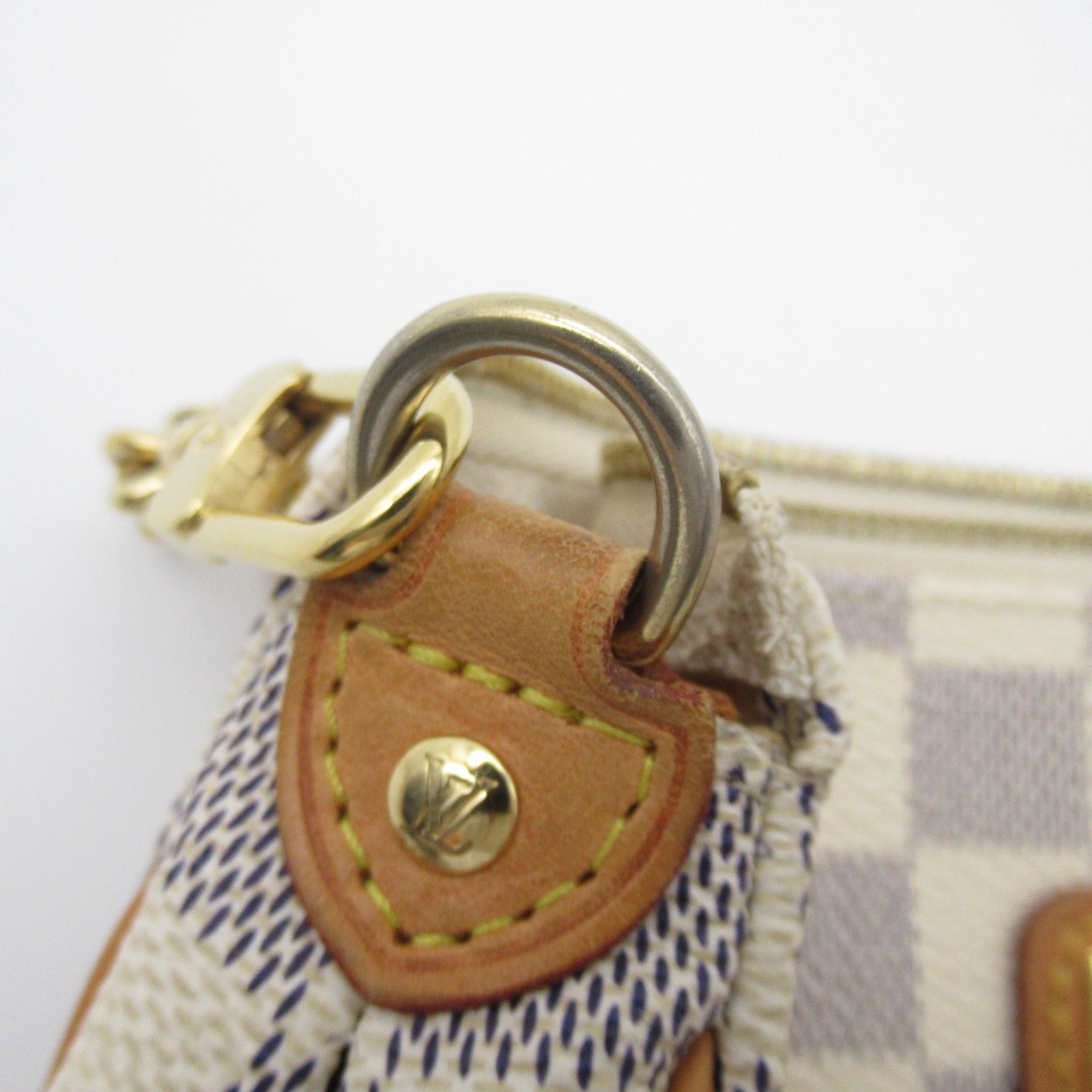 LOUIS VUITTON Damier Azur Eva手挽肩背兩用袋米白色