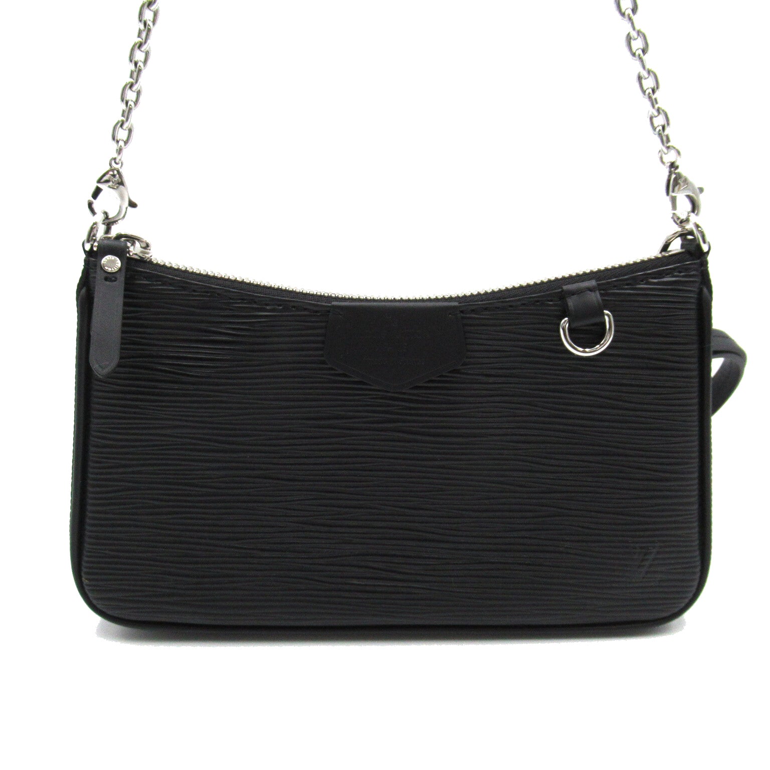 LOUIS VUITTON Epi Easy Pouch手挽肩背兩用袋Noir/黑色