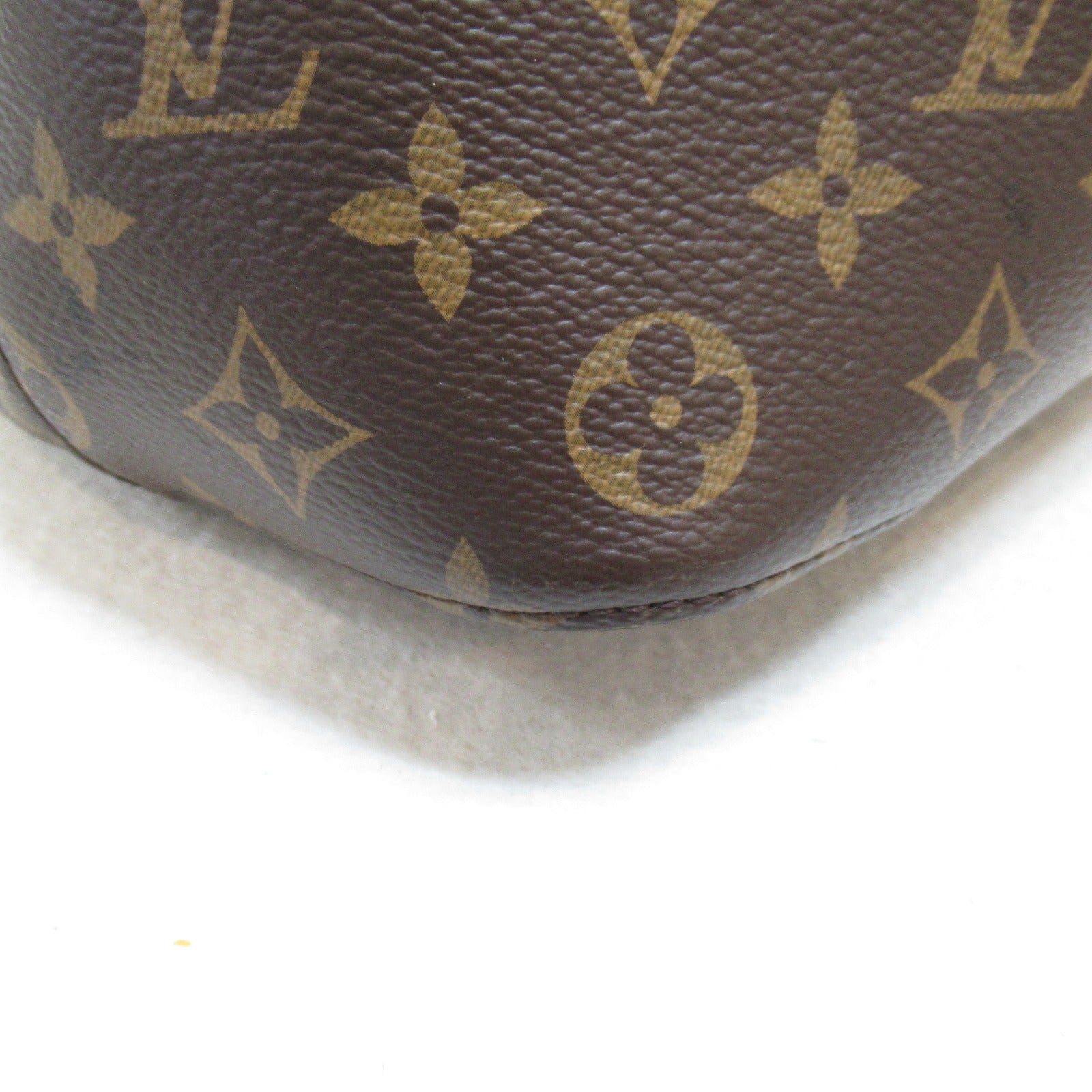 LOUIS VUITTON Monogram NeoNoe MM金扣肩背袋啡色/粉紅色