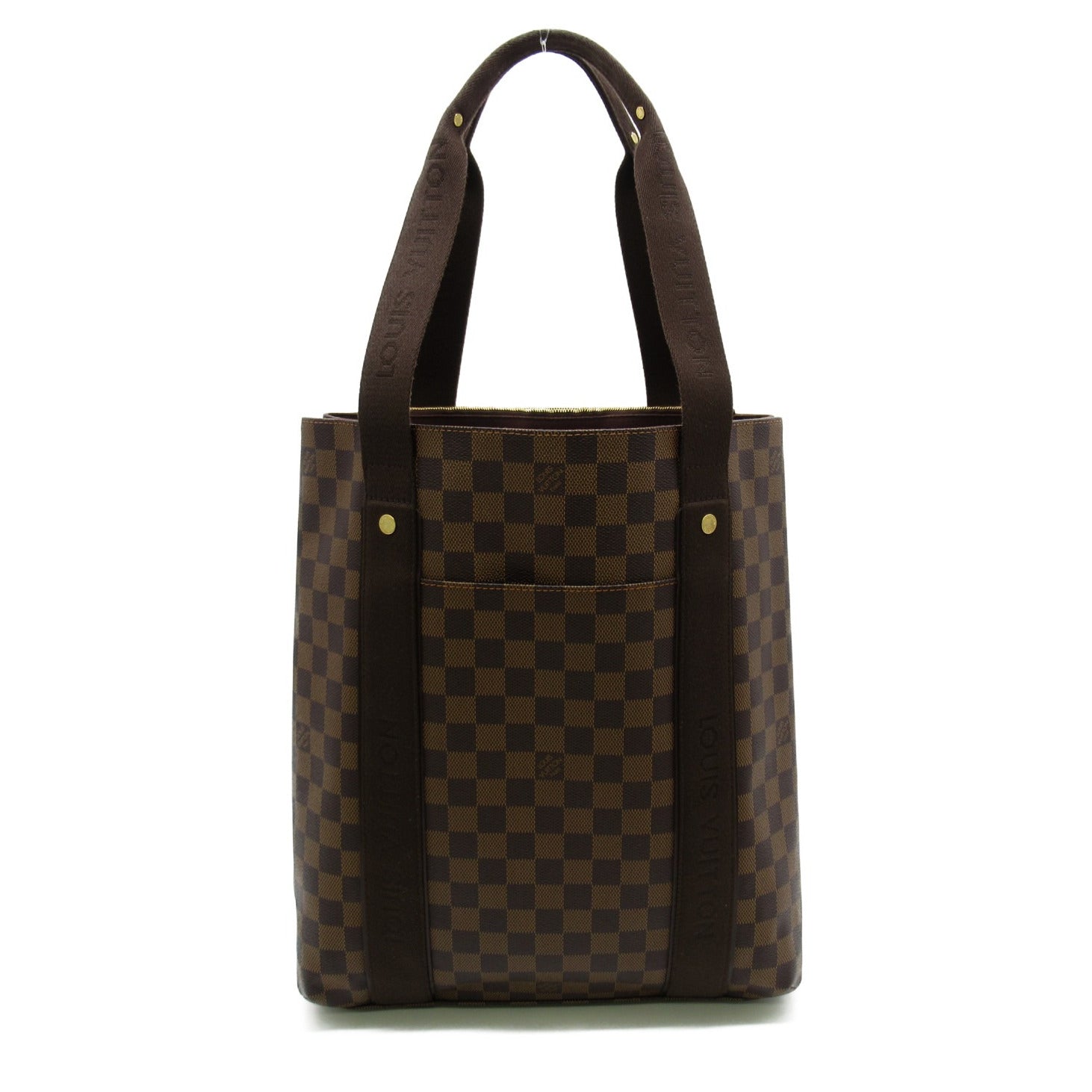 LOUIS VUITTON Damier Cabas Beaubourg手挽袋/肩背袋啡色