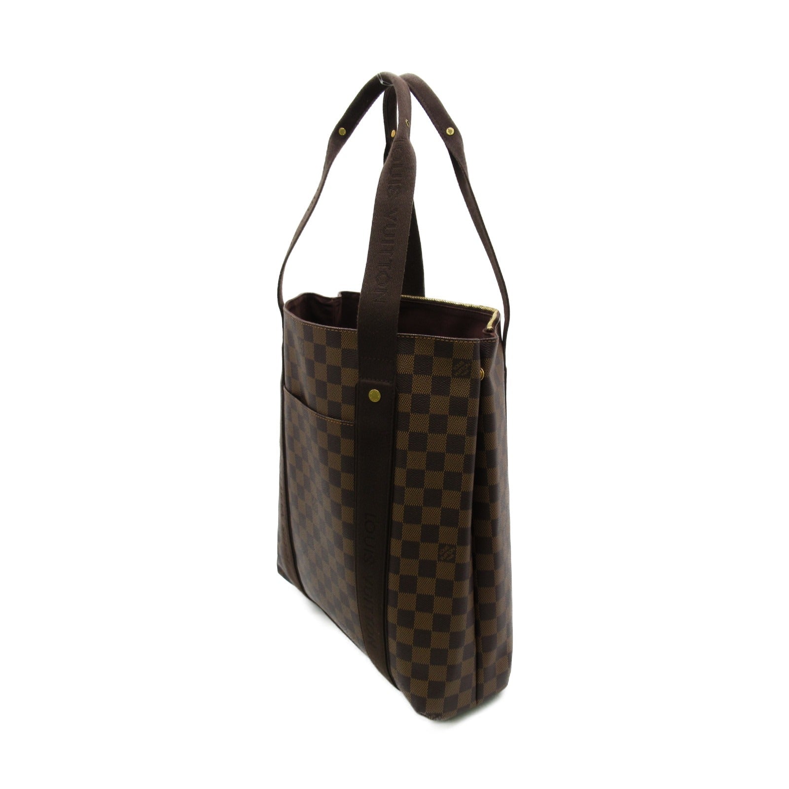 LOUIS VUITTON Damier Cabas Beaubourg手挽袋/肩背袋啡色