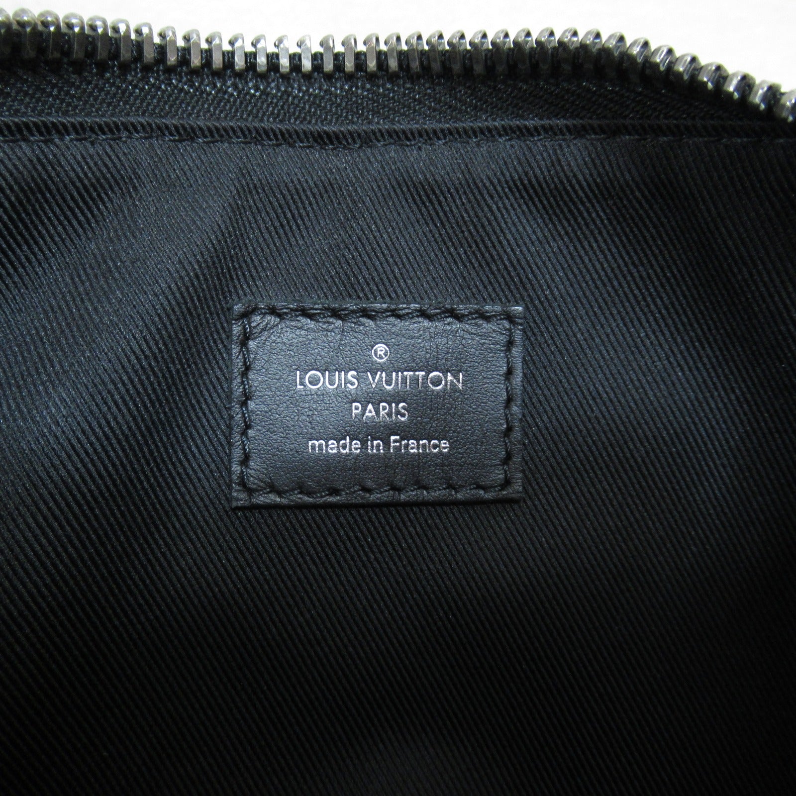 LOUIS VUITTON Monogram Eclipse Keepall XS手挽肩背兩用袋灰色
