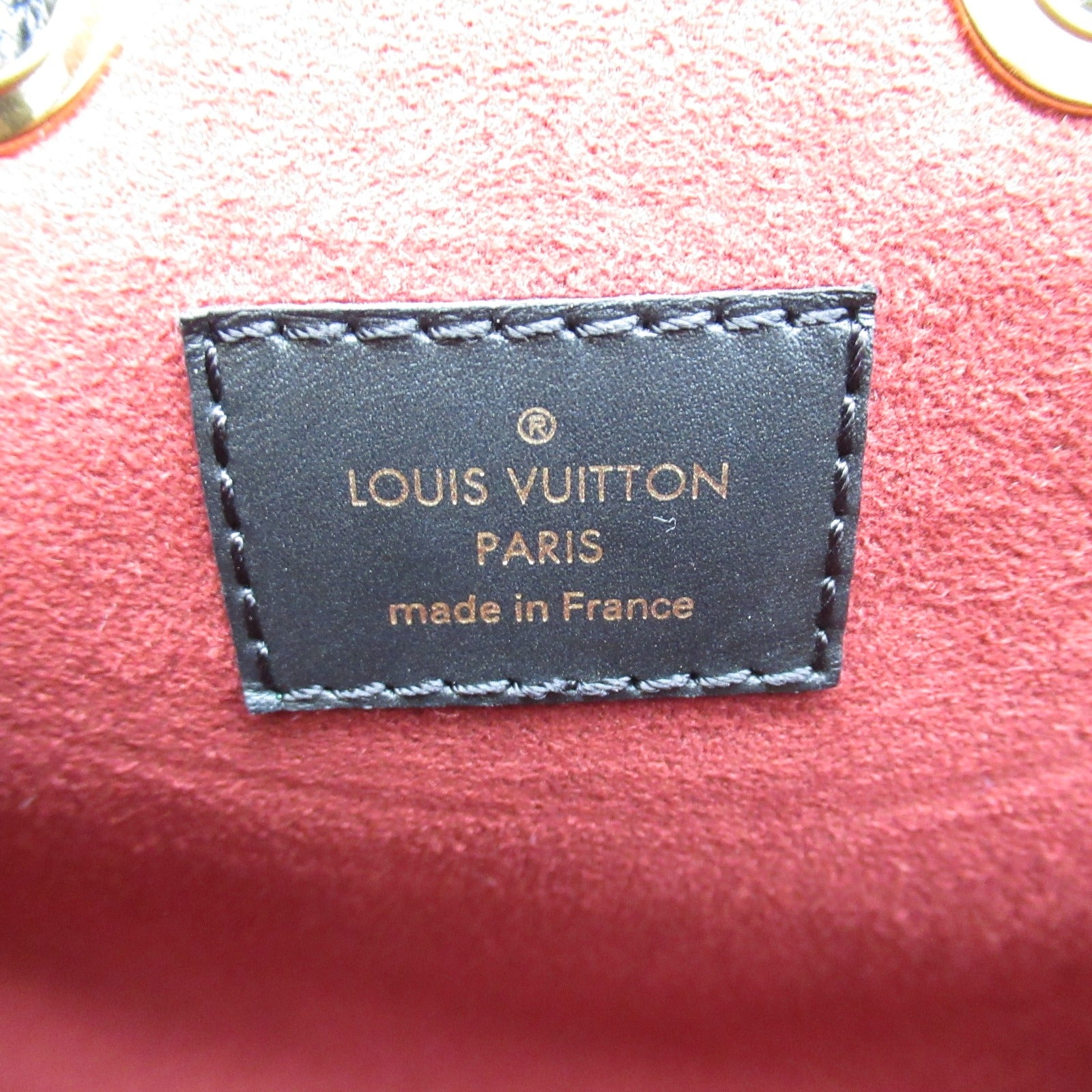 LOUIS VUITTON Monogram Empreinte NeoNoe MM Bicolor金扣手挽肩背兩用袋黑色