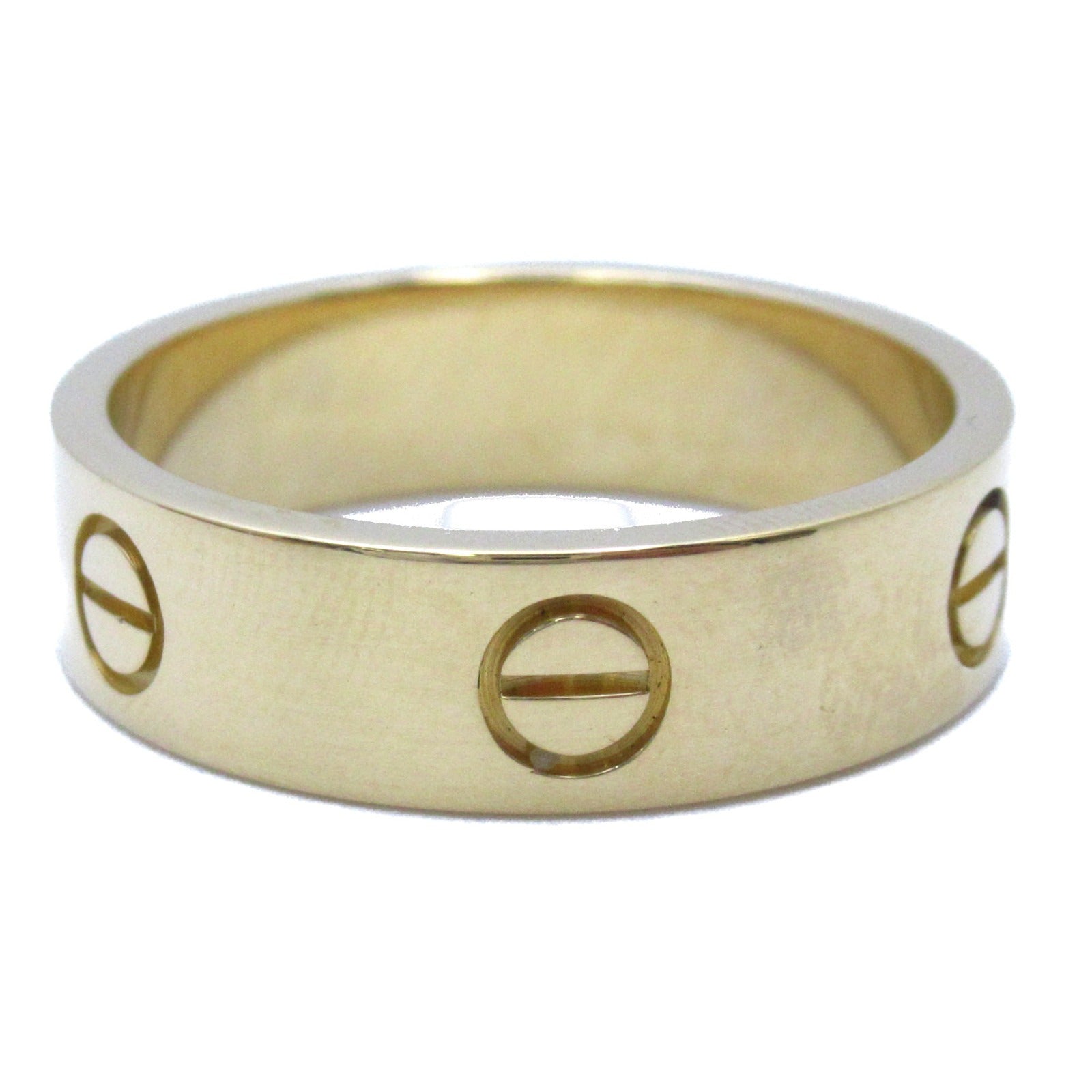 CARTIER 18K黃金Love Ring戒指US#9.5/Cartier#62金色