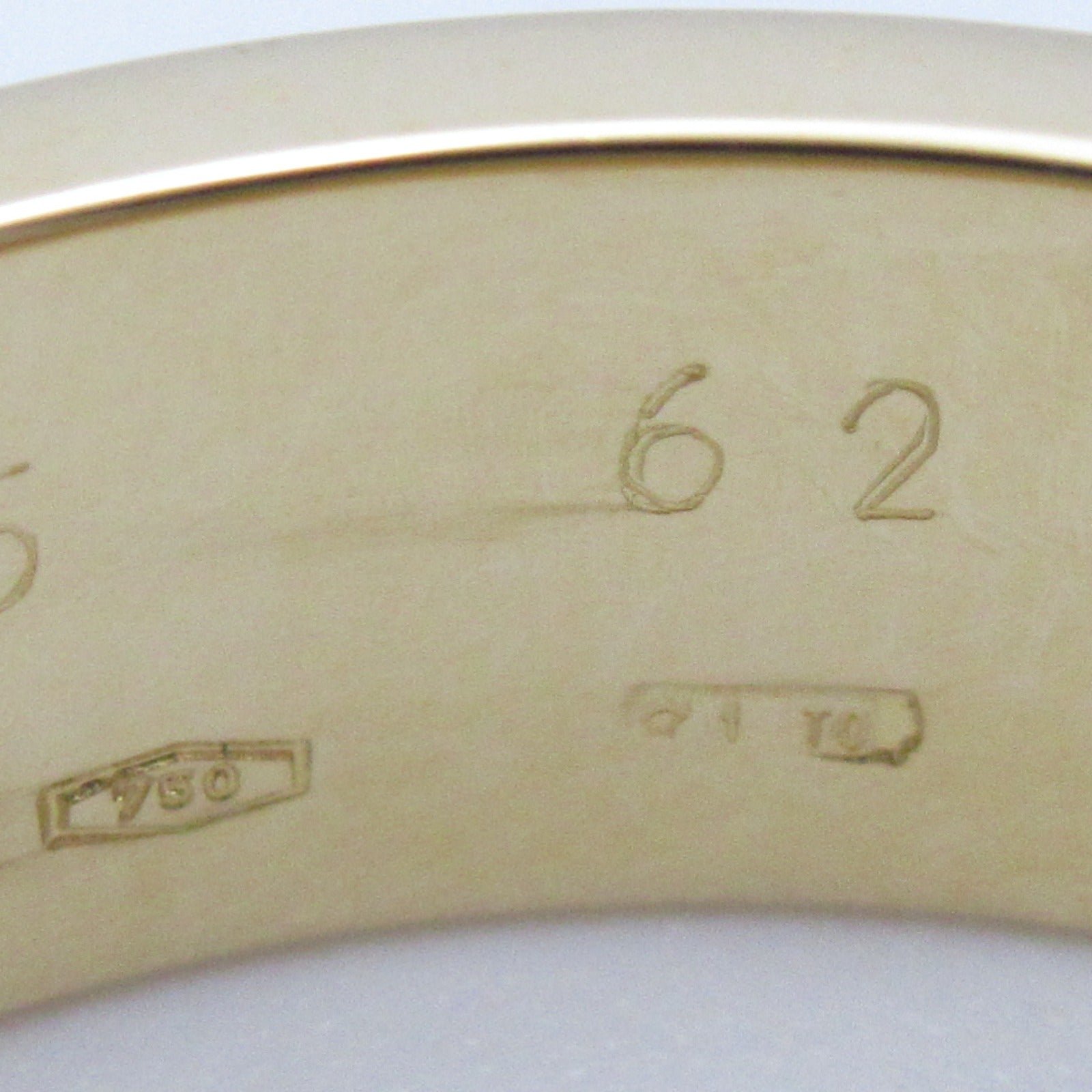 CARTIER 18K黃金Love Ring戒指US#9.5/Cartier#62金色