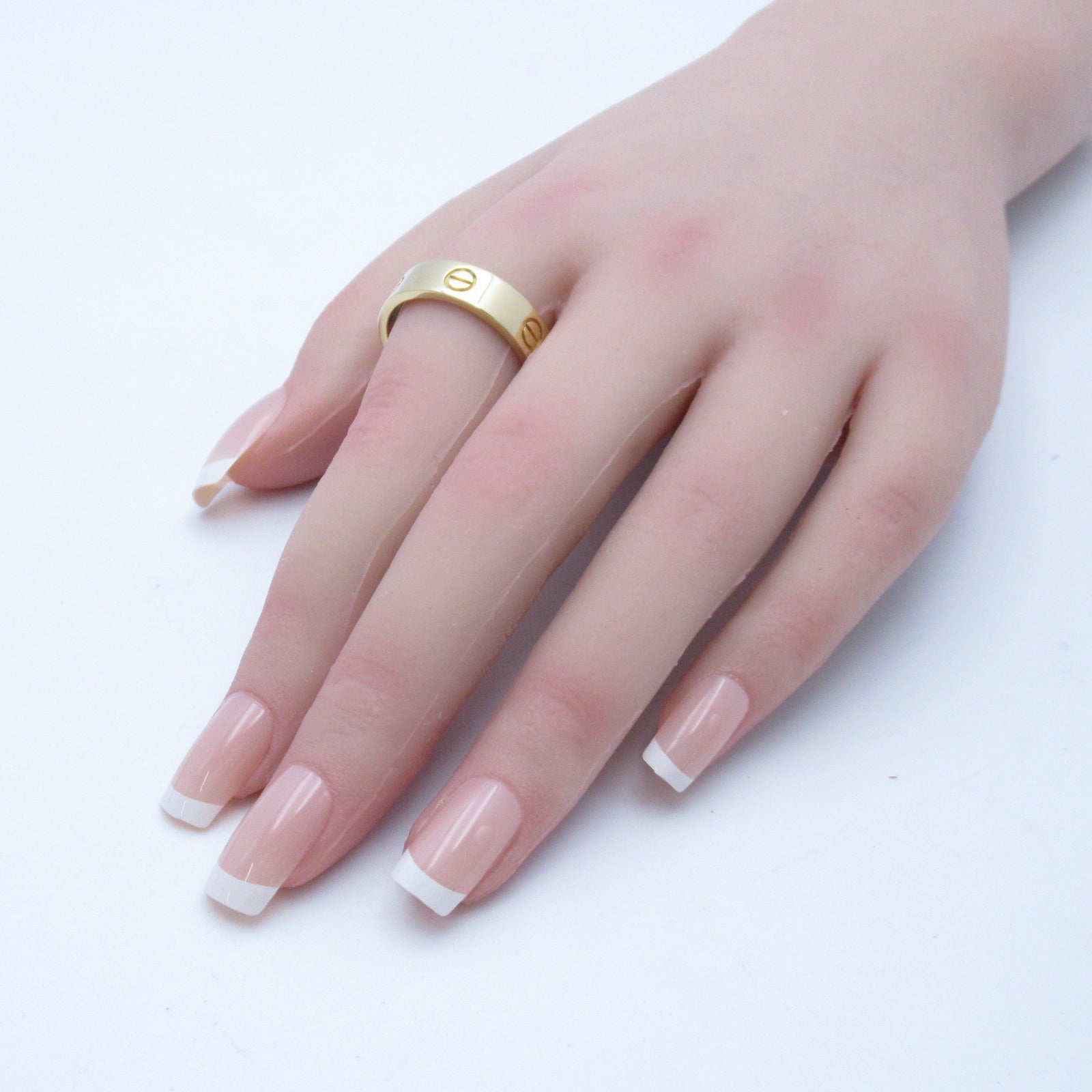 CARTIER 18K黃金Love Ring戒指US#9.5/Cartier#62金色