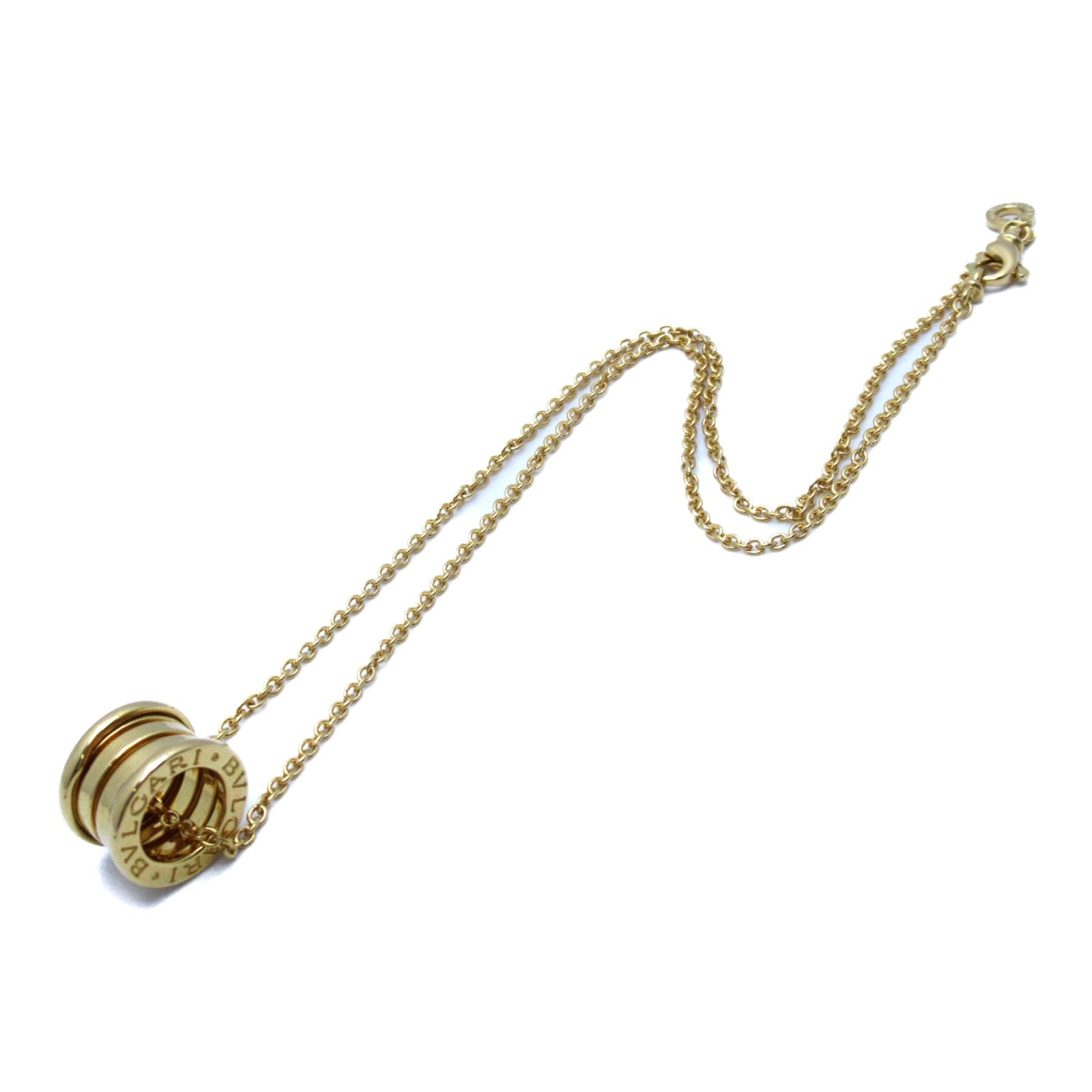 BVLGARI 【激減優惠】18K黃金B-zero1項鍊金色