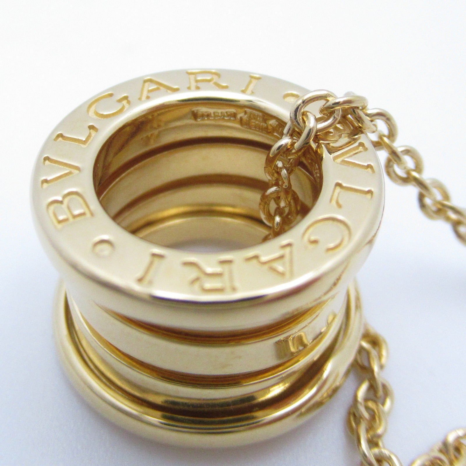 BVLGARI 【激減優惠】18K黃金B-zero1項鍊金色