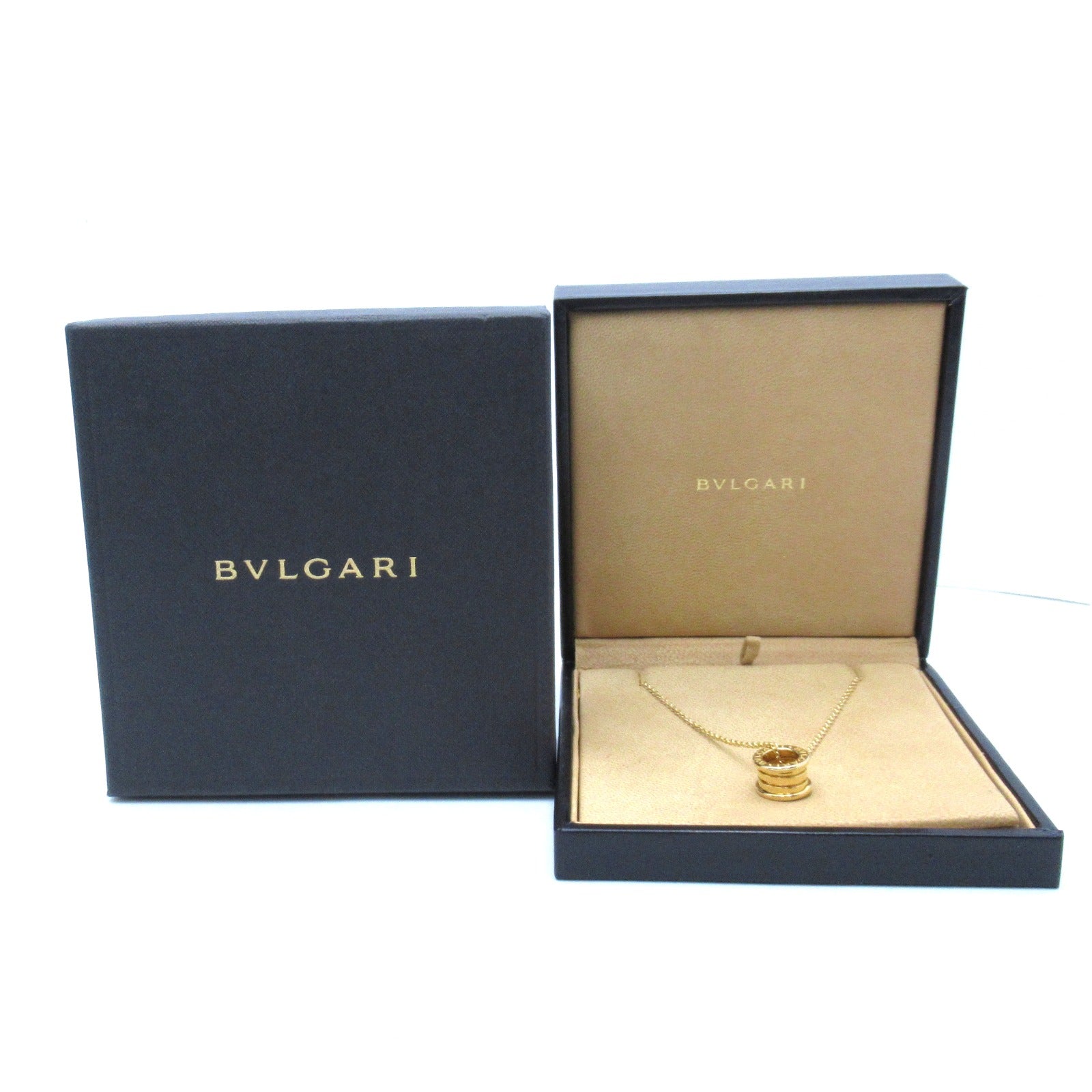 BVLGARI 【激減優惠】18K黃金B-zero1項鍊金色