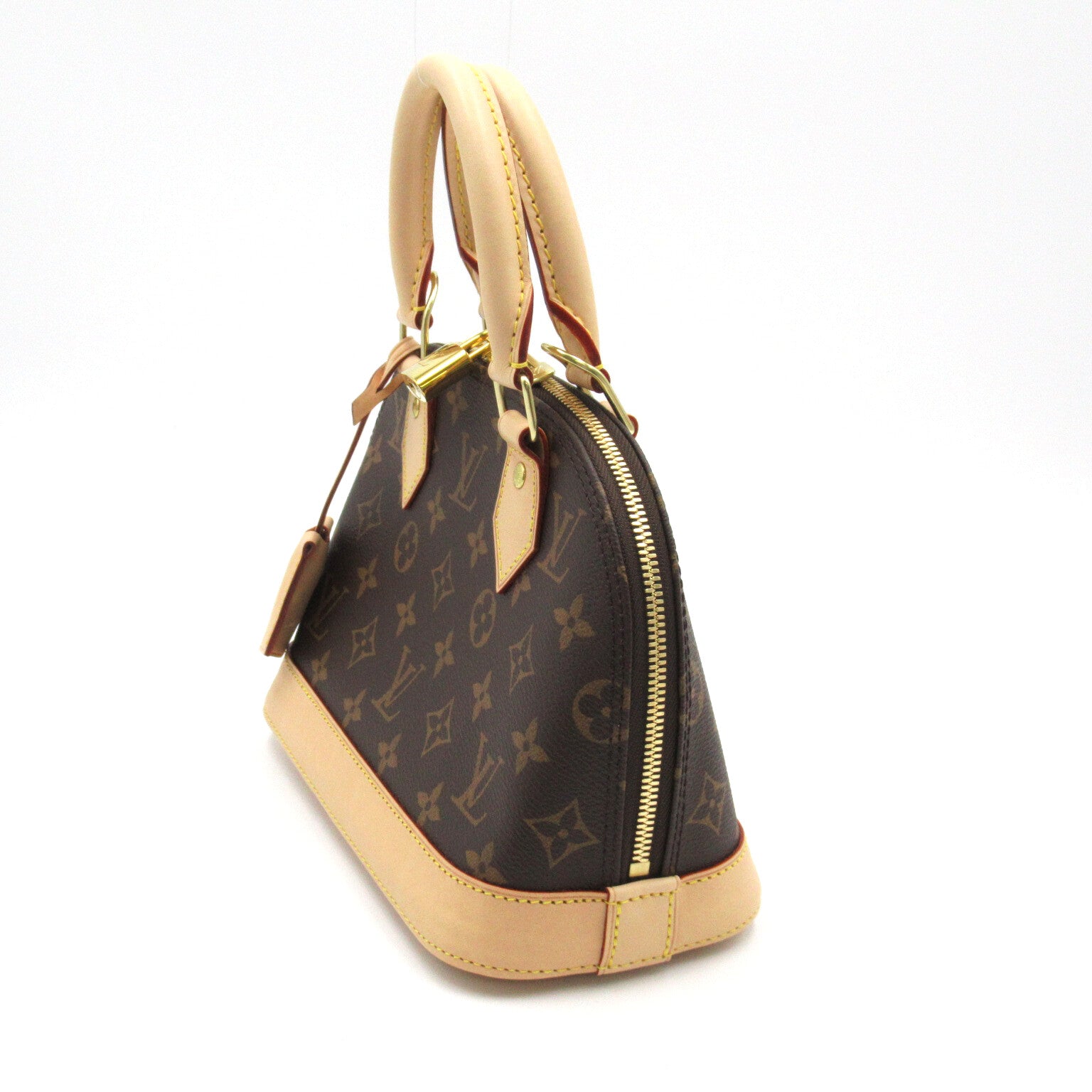LOUIS VUITTON Monogram Alma BB手挽肩背兩用袋啡色