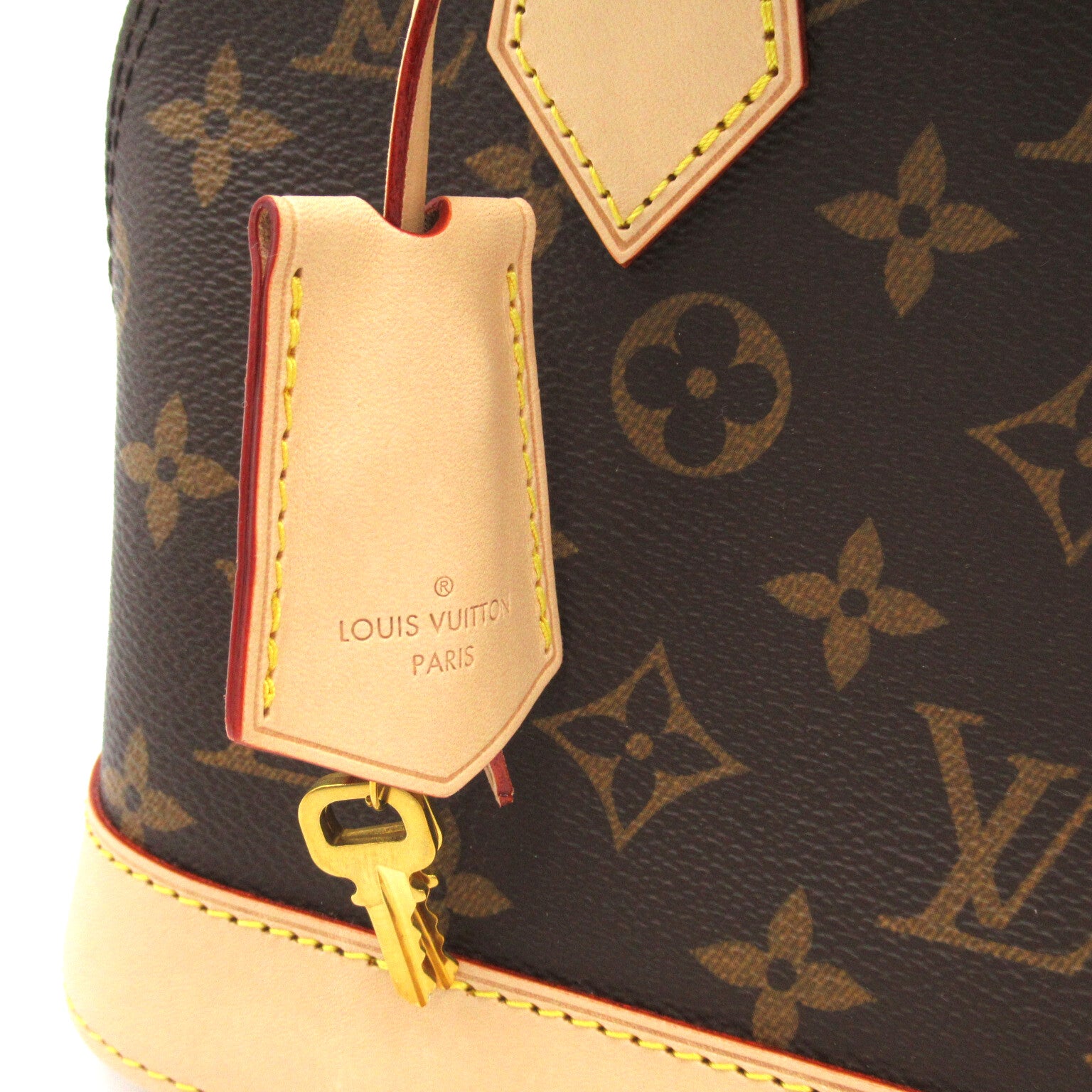 LOUIS VUITTON Monogram Alma BB手挽肩背兩用袋啡色