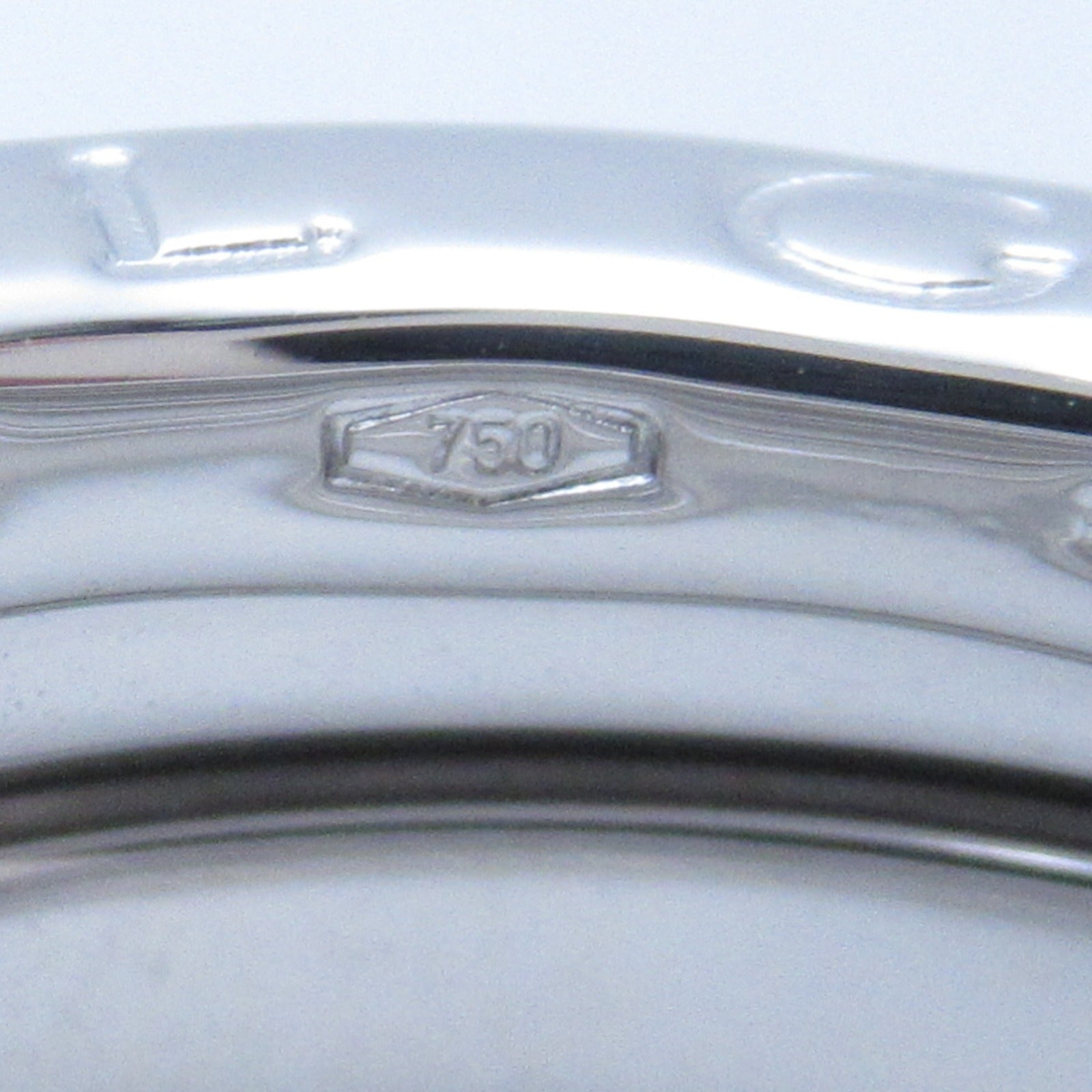 BVLGARI 【激減優惠】18K白金B-zero1 Four-Band戒指US#5.75/BVLGARI#52銀色